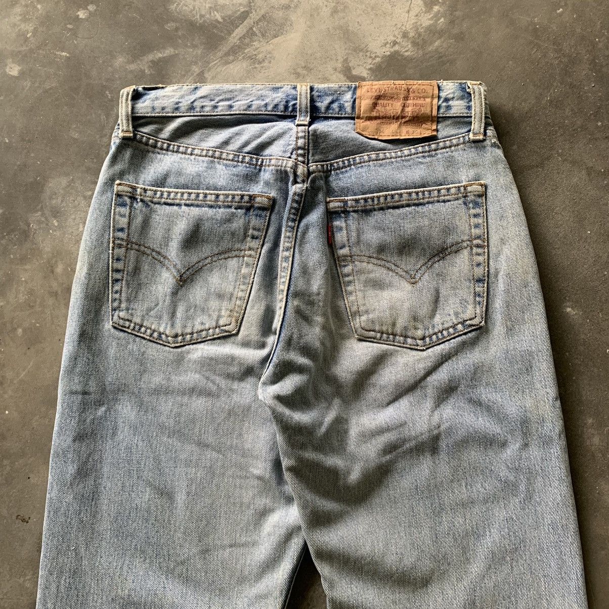 Levi's Vintage 90’s Levis 534 Distressed Jeans Size US 30 / EU 46 - 7 Thumbnail