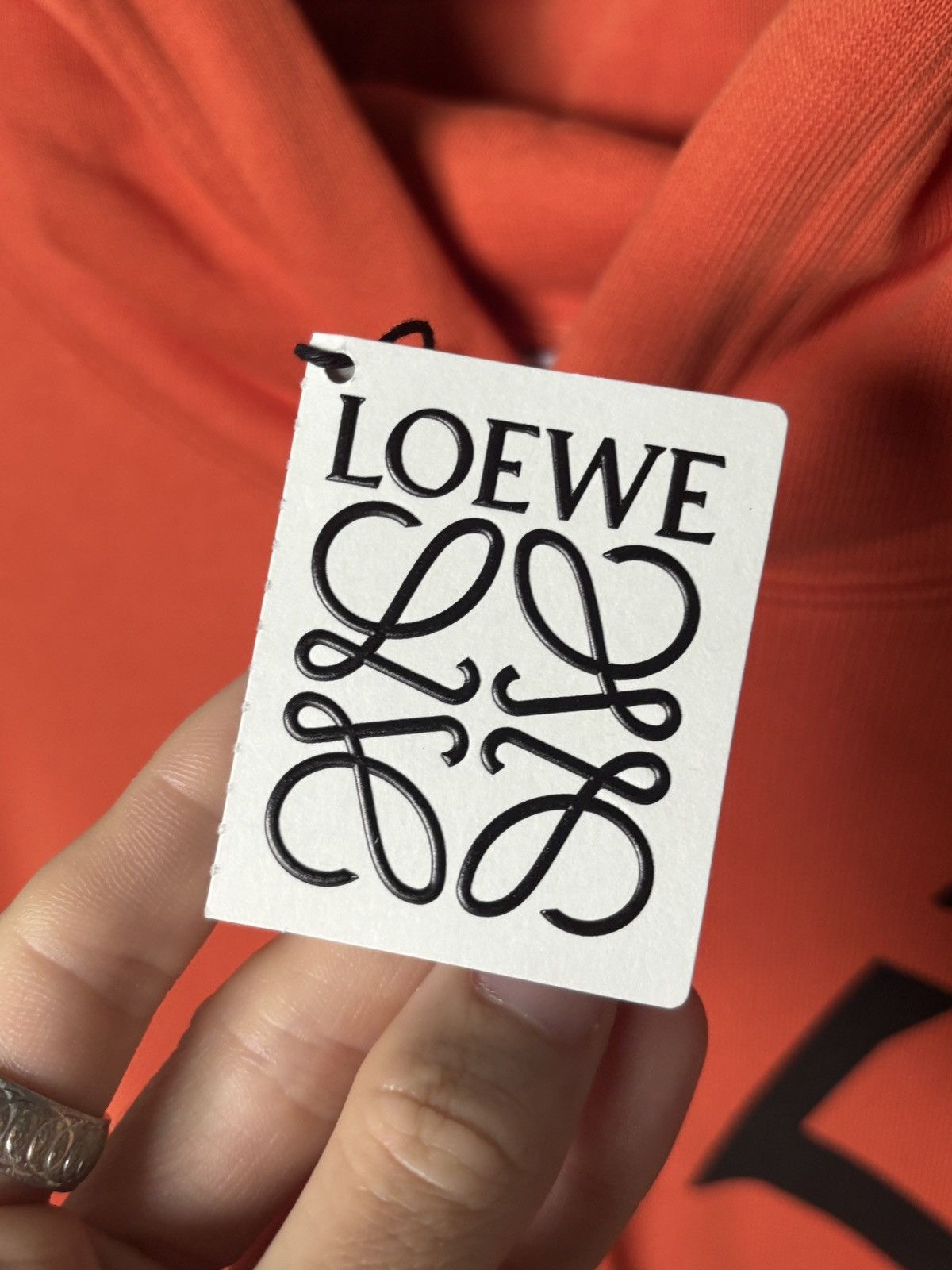 Loewe LOEWE | BIG WRITTEN LOGO HOODIE Size US L / EU 52-54 / 3 - 5 Thumbnail