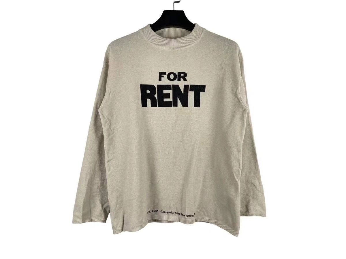 ERL ERL “For Rent” Letter Knitwear Size US L / EU 52-54 / 3 - 1 Thumbnail