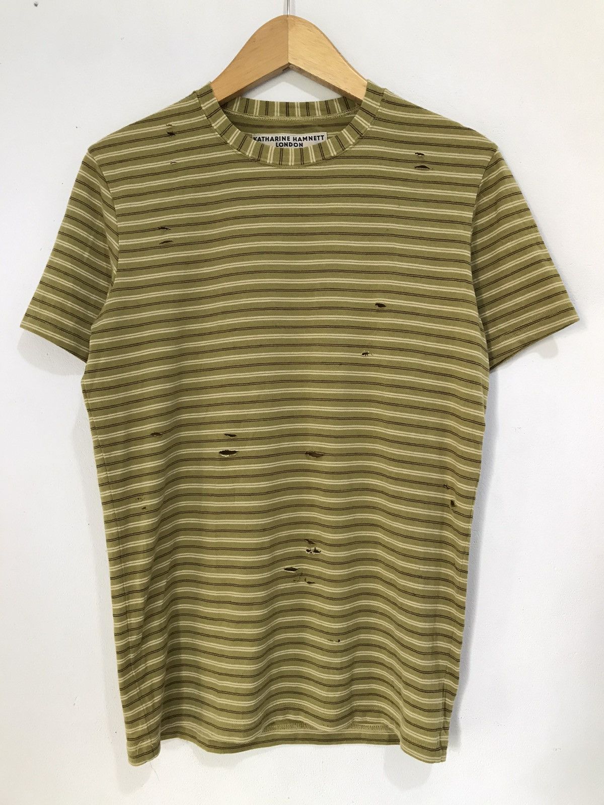 Distressed Stripe Tee