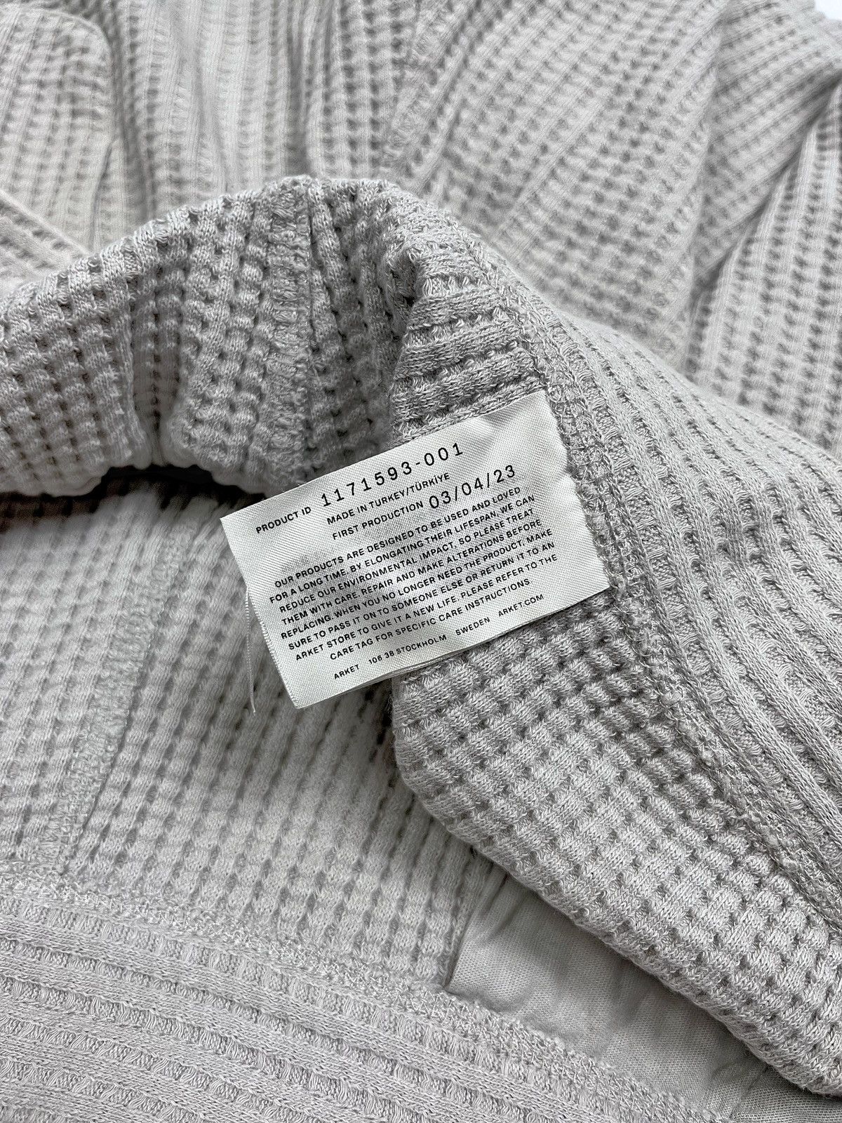 Arket × Designer Arket Waffle Knit Cotton Shorts Size US 34 / EU 50 - 9 Thumbnail