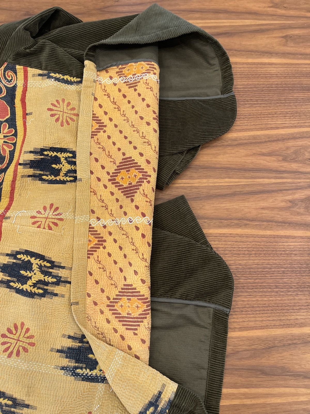 Sillage Sillage - vintage quilt bespoke blazer Size 44R - 5 Thumbnail