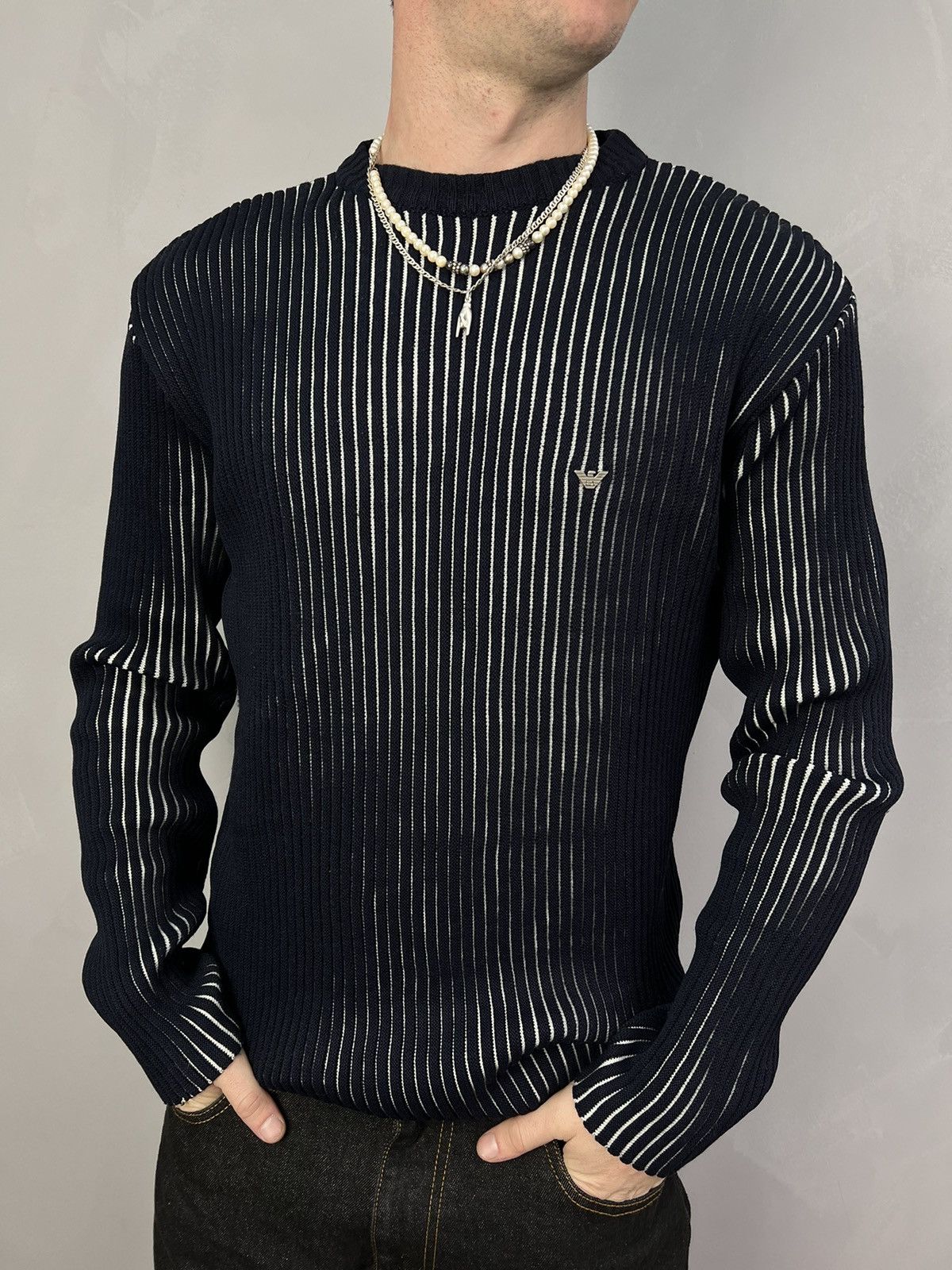 Emporio Armani × Streetwear × Vintage EMPORIO ARMANI 90s Slimfit 