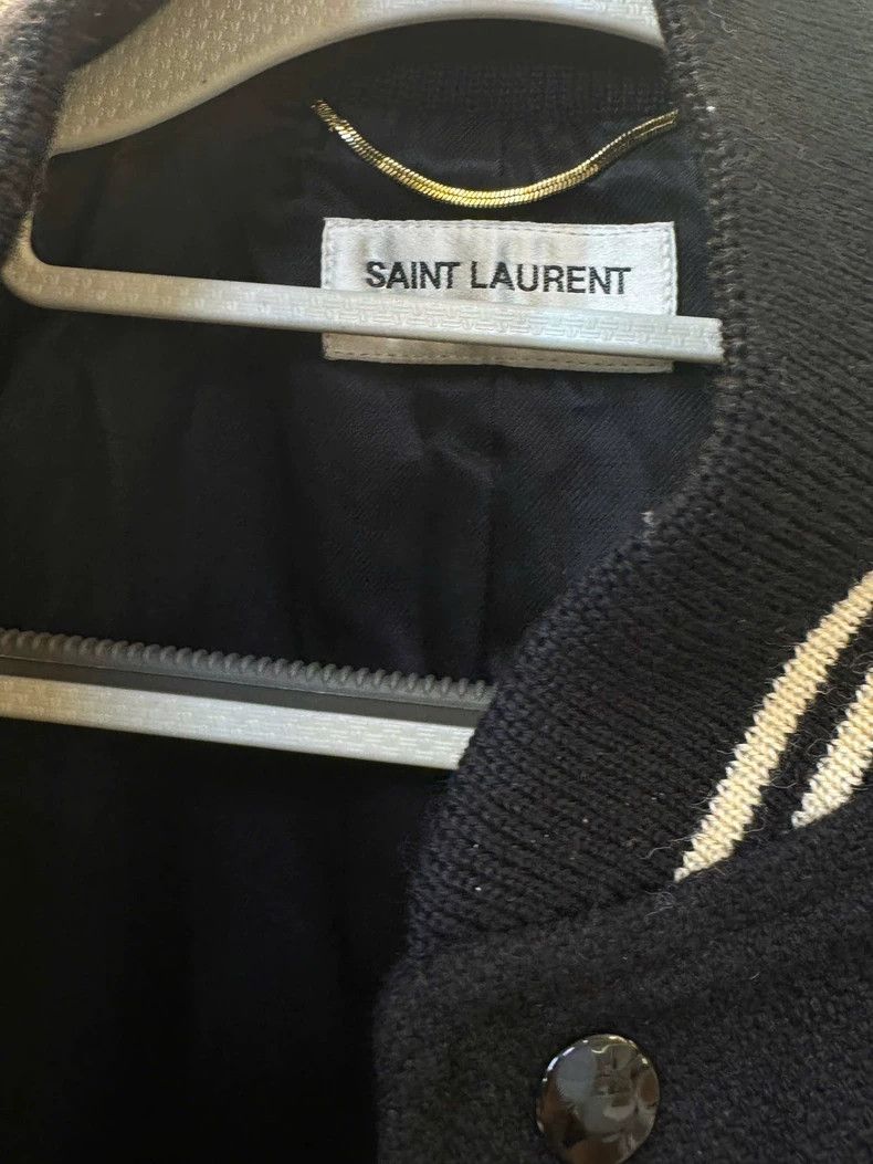 Saint Laurent Paris Saint Laurent Paris Black and white Teddy jacket 2505-Nexta Size S / US 4 / IT 40 - 2 Thumbnail