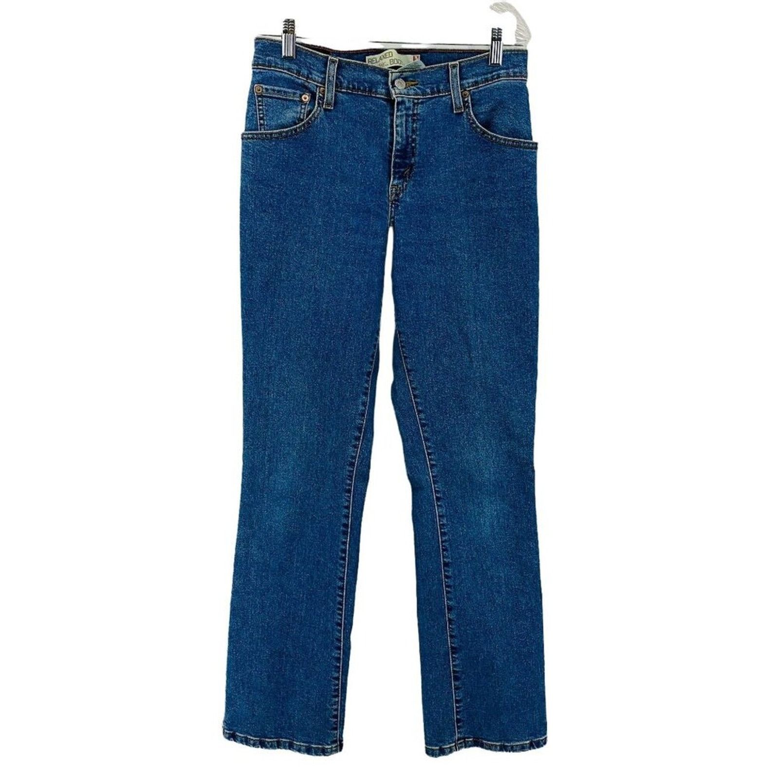 Levi's Levis 550 Womens Blue Medium Wash Denim Bootcut Jeans 6M Size 28" / US 6 / IT 42 - 1 Thumbnail