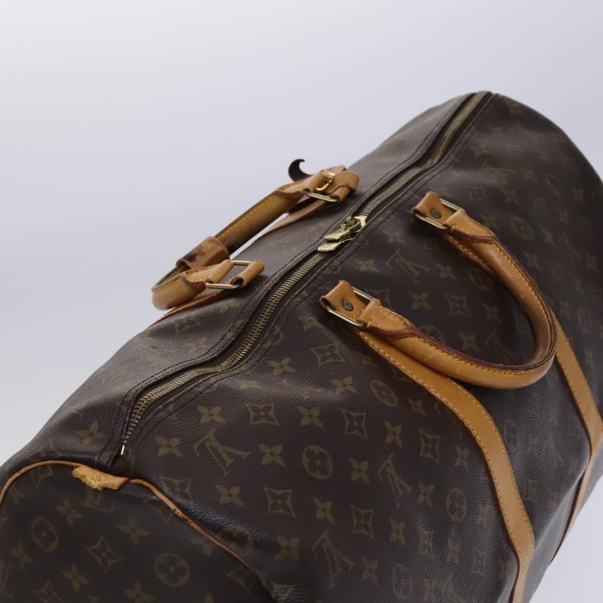 Louis Vuitton LOUIS VUITTON Monogram Keepall 55 Boston Bag M41424 Size ONE SIZE - 6 Thumbnail