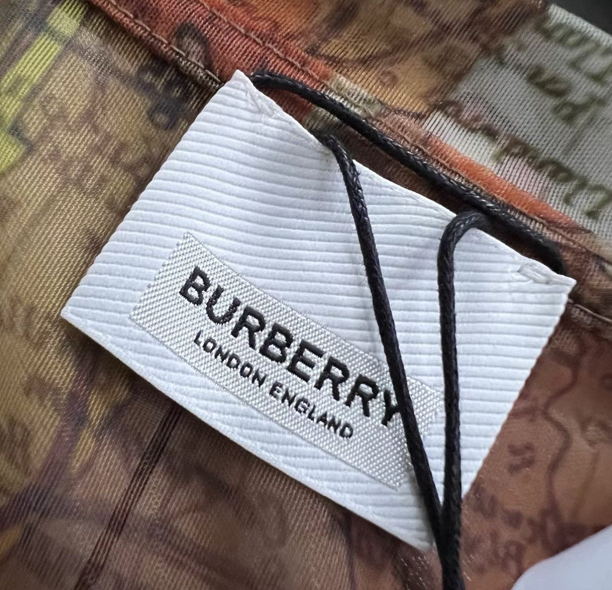 Burberry Burberry All-over Map Print Short Sleeve J41 Size US S / EU 44-46 / 1 - 4 Thumbnail