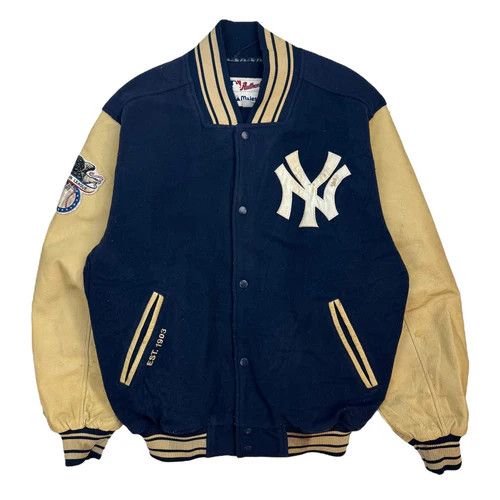 Yankees Majestic XXL ジャケット ネイビー MLB Majestic New York Yankees Jacket Navy (L) – Chop Suey