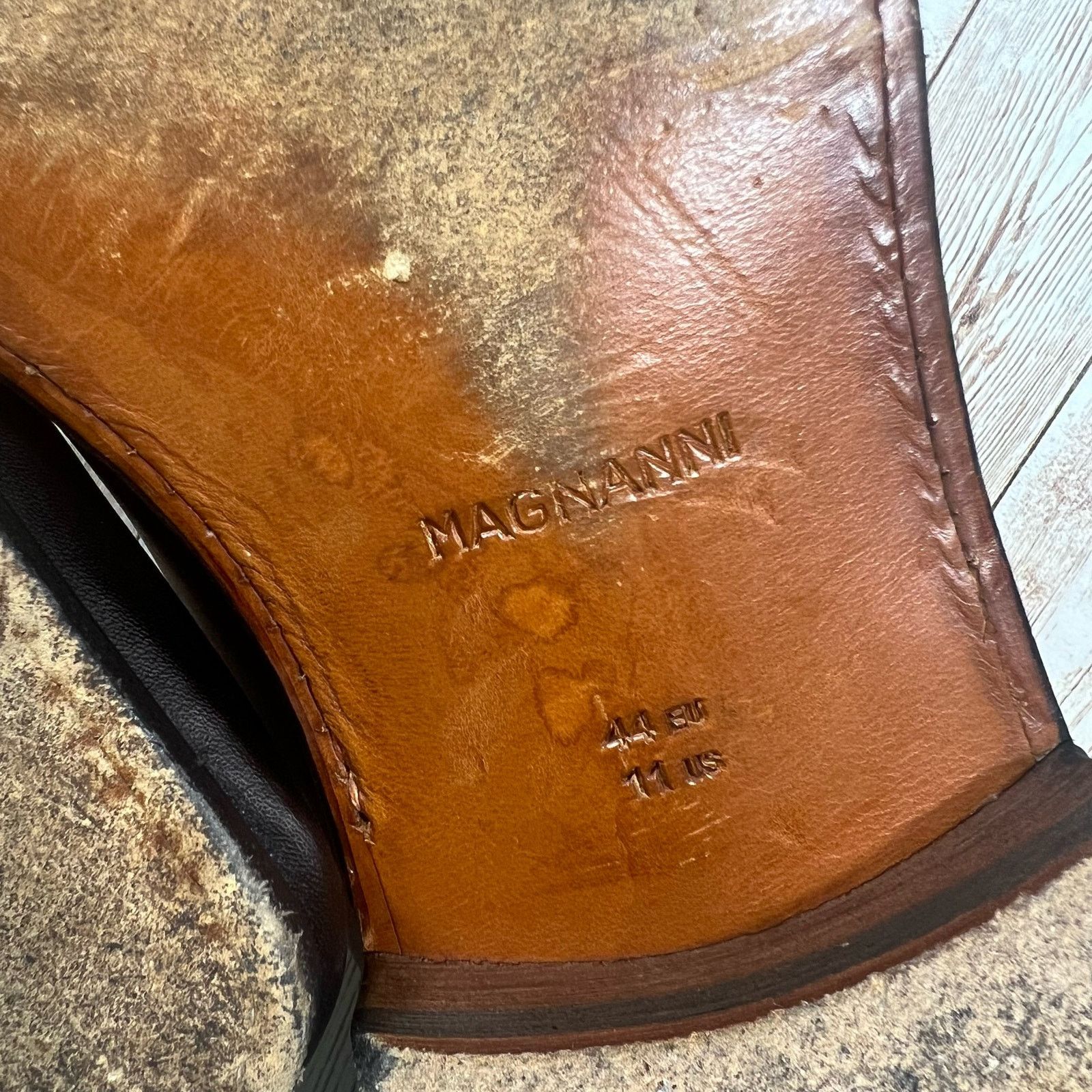 Magnanni Magnanni wind grab leather Chelsea boots Mens 11 Size US 11 / EU 44 - 8 Thumbnail