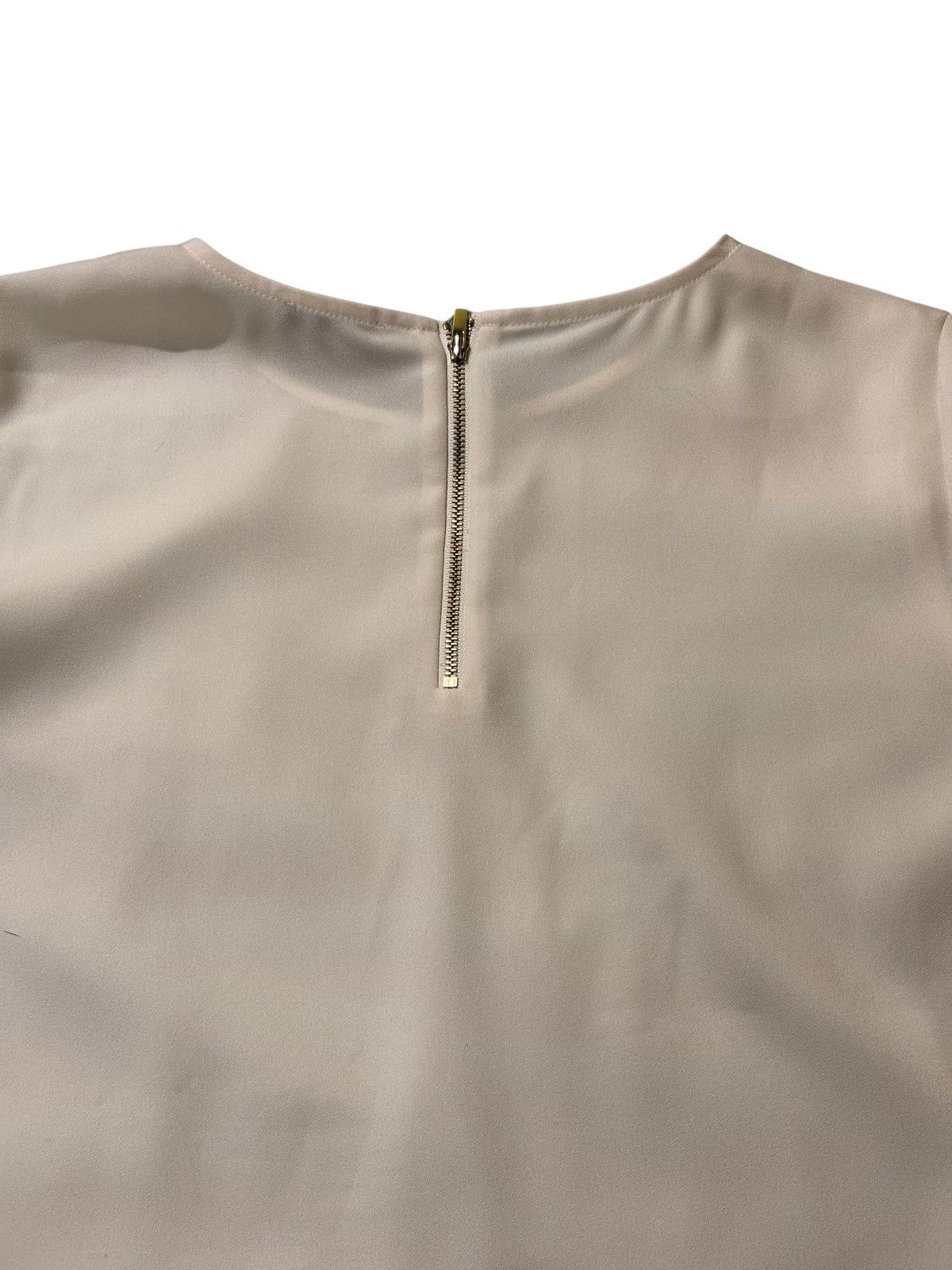 Ann Taylor White short sleeve blouse.wt2226 Size S / US 4 / IT 40 - 6 Thumbnail