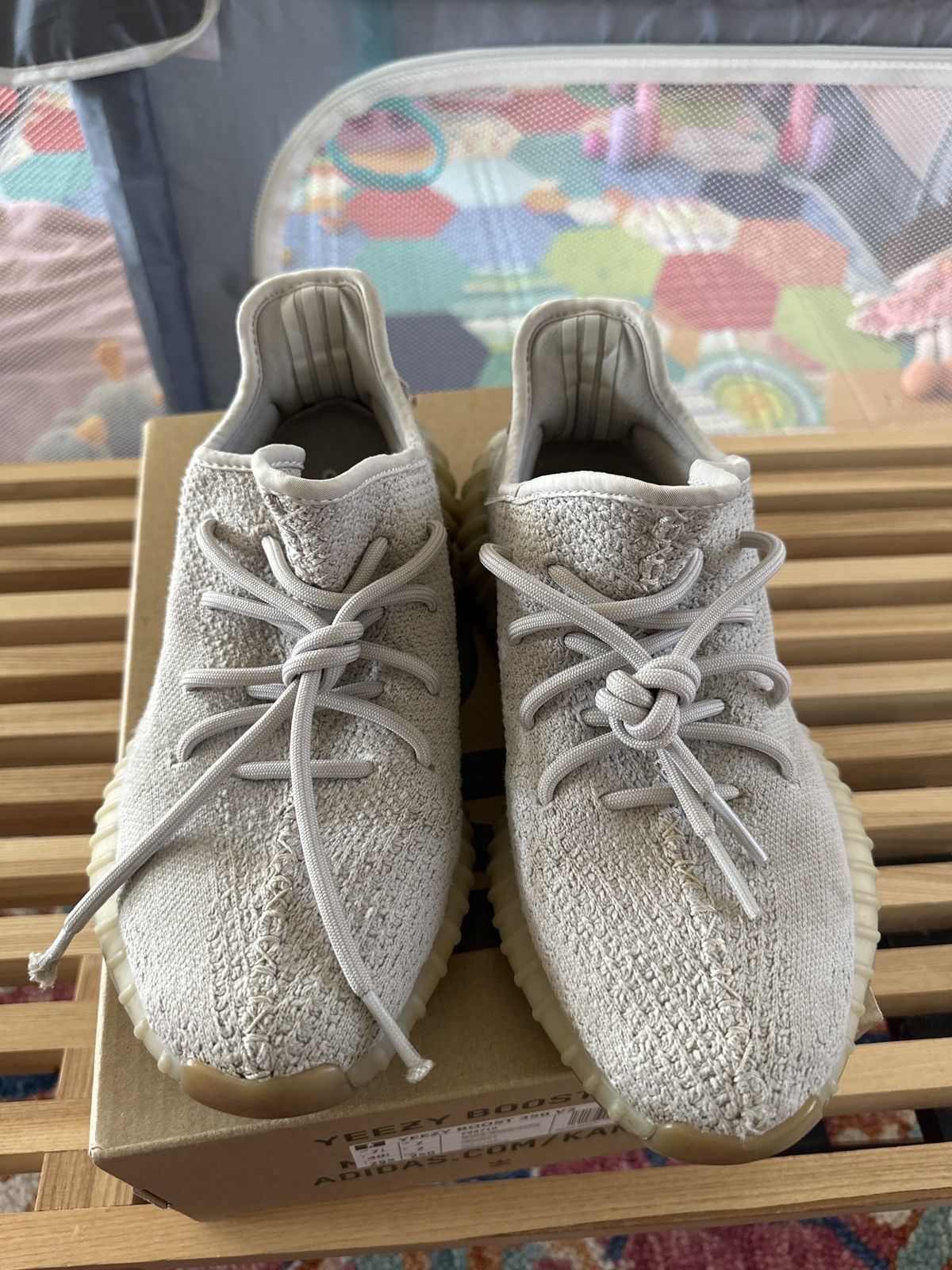Adidas × Yeezy Yeezy Boost 350 Sesame V2 Size US 7.5 / EU 40-41 - 5 Thumbnail