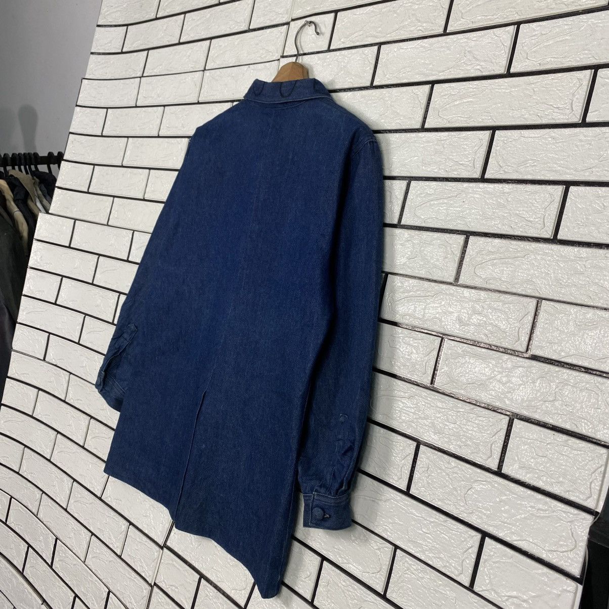 Indigo 🔥HICKORY CHORE DENIM JACKET HIKOOSEN ISSEY MIYAKE Size US M / EU 48-50 / 2 - 10 Thumbnail