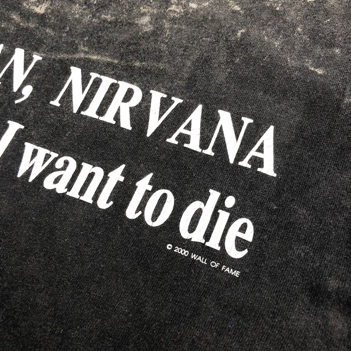 Band Tees × Nirvana 2007s Kurt Cobain Nirvana Bootleg Tie Dye Tee Size US S / EU 44-46 / 1 - 9 Thumbnail