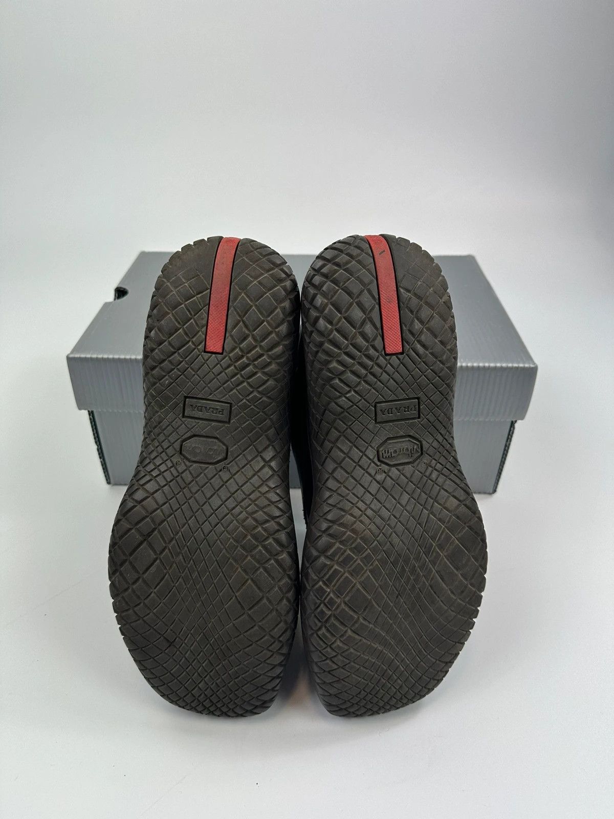 Prada Prada FW1999 Vibram Puddle Sole Loafer Leather Size US 7 / IT 37 - 8 Thumbnail