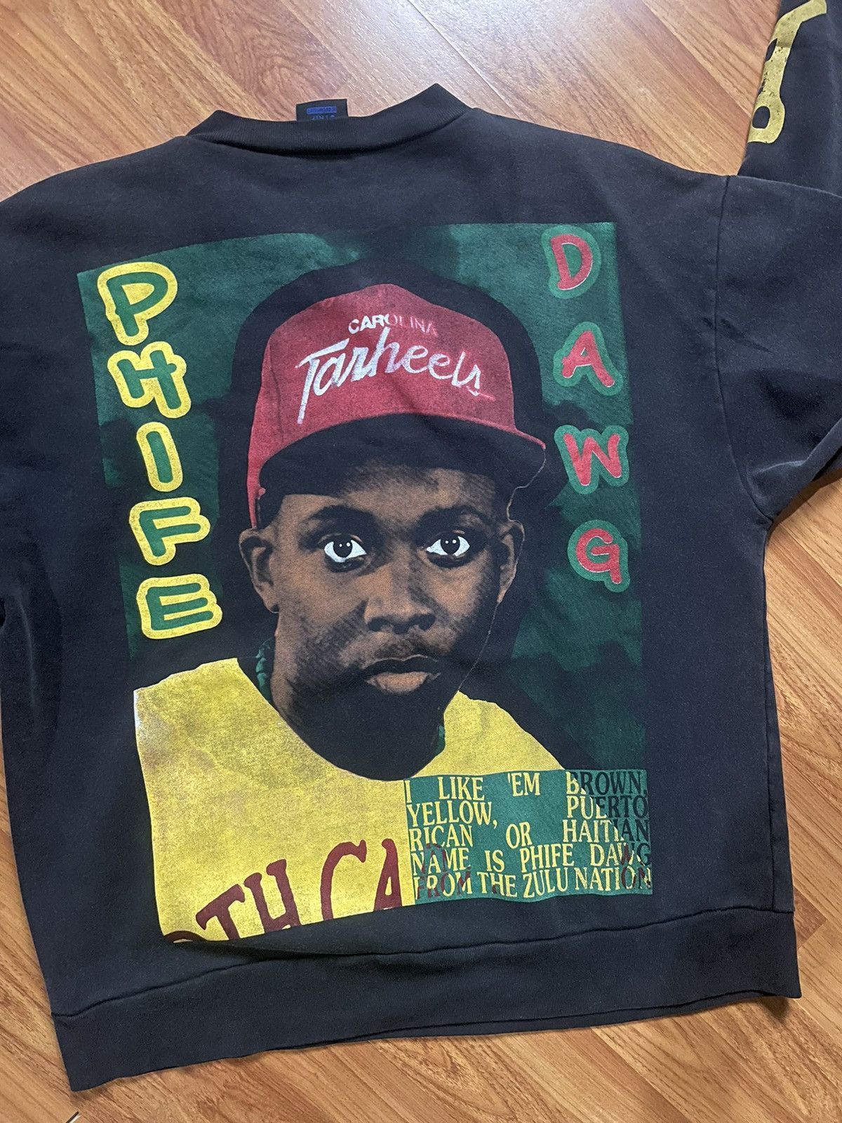 Rap Tees A Tribe Called Quest Ginseng Strip Crewneck Size US XL / EU 56 / 4 - 2 Thumbnail