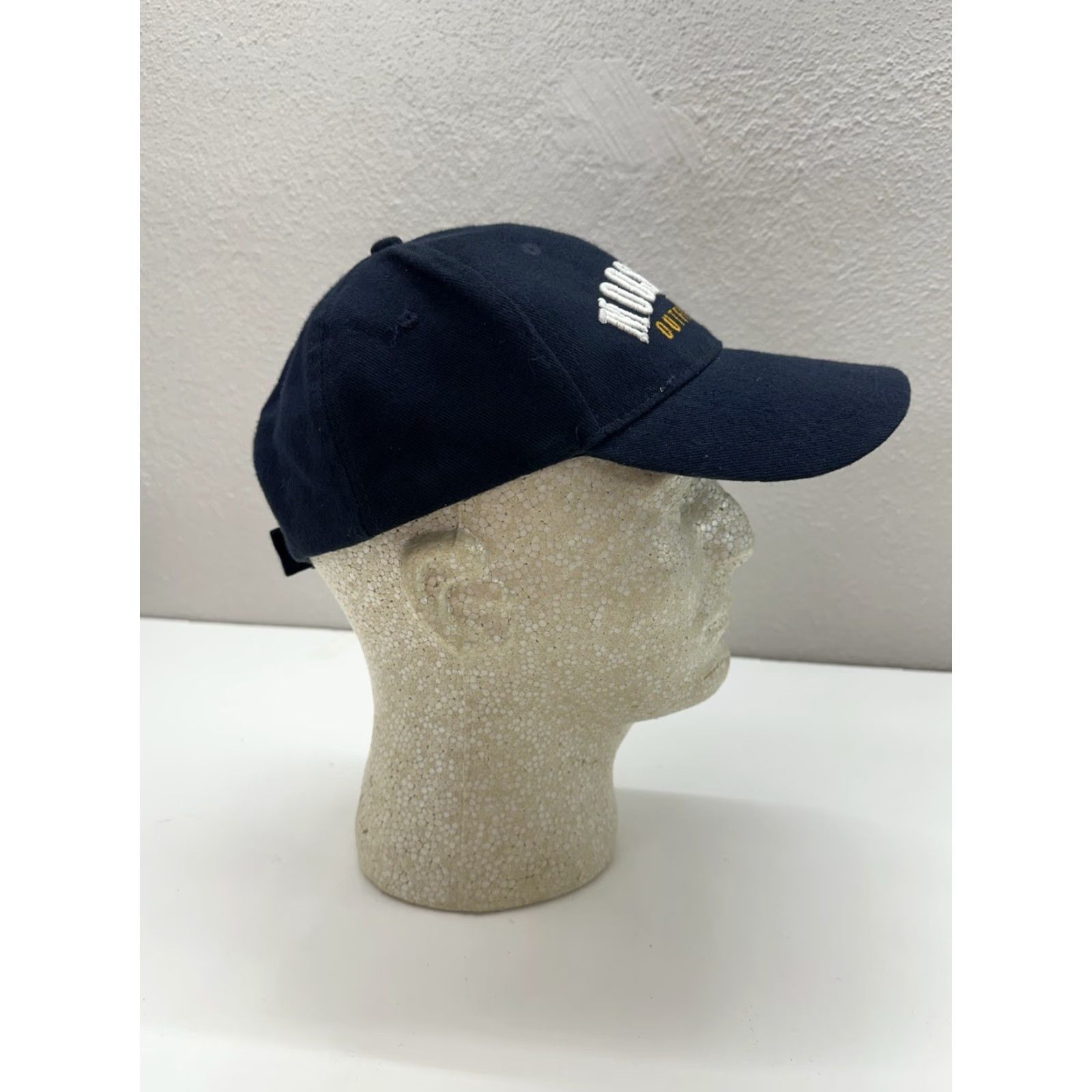 Logo 7 Unbranded Baseball Hat Moosehead Outfitters Logo Embroidered Blue Cap Size ONE SIZE - 7 Thumbnail