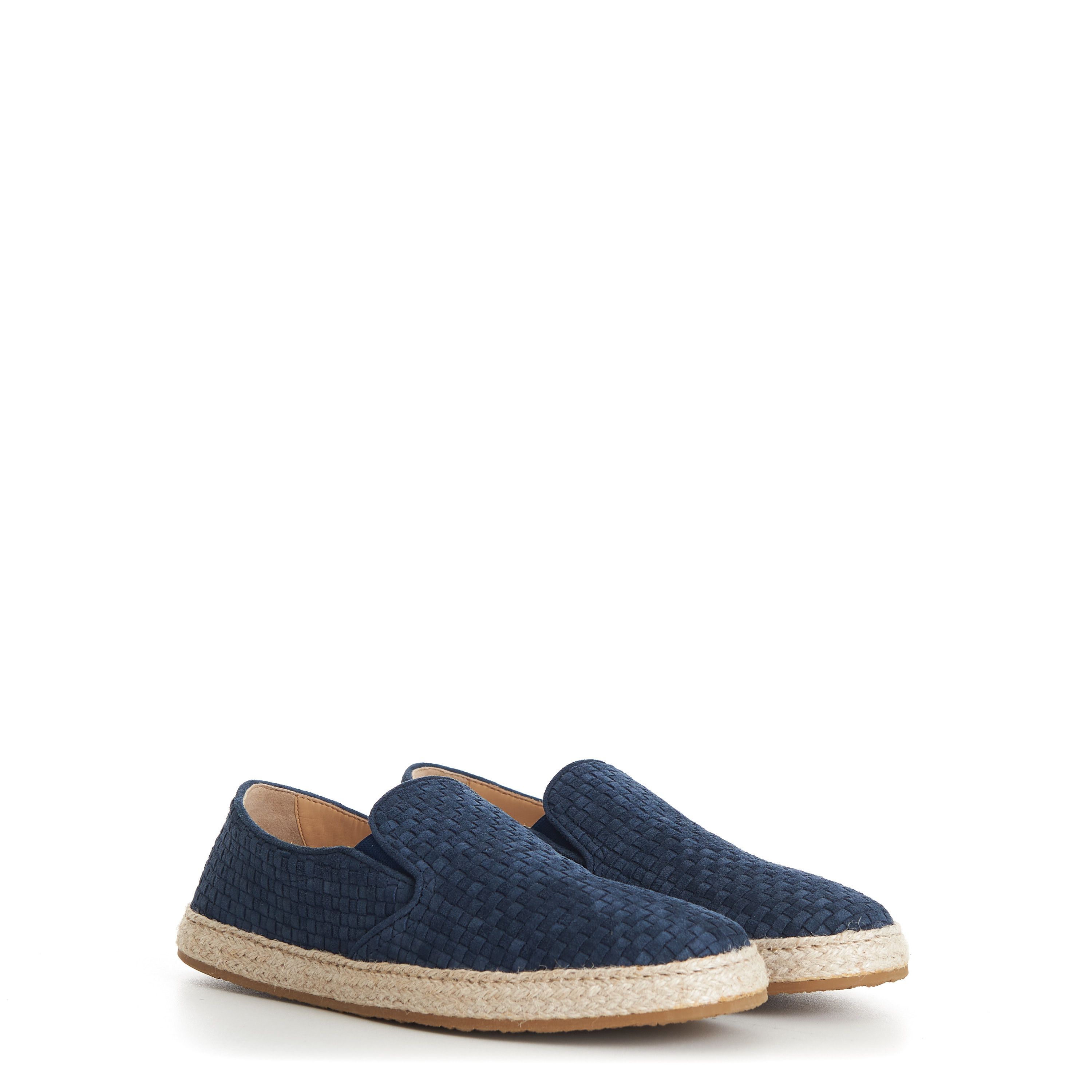 Brunello Cucinelli Woven Suede Slip-ons Espadrilles - Rope Insert Size US 8 / EU 41 - 1 Thumbnail