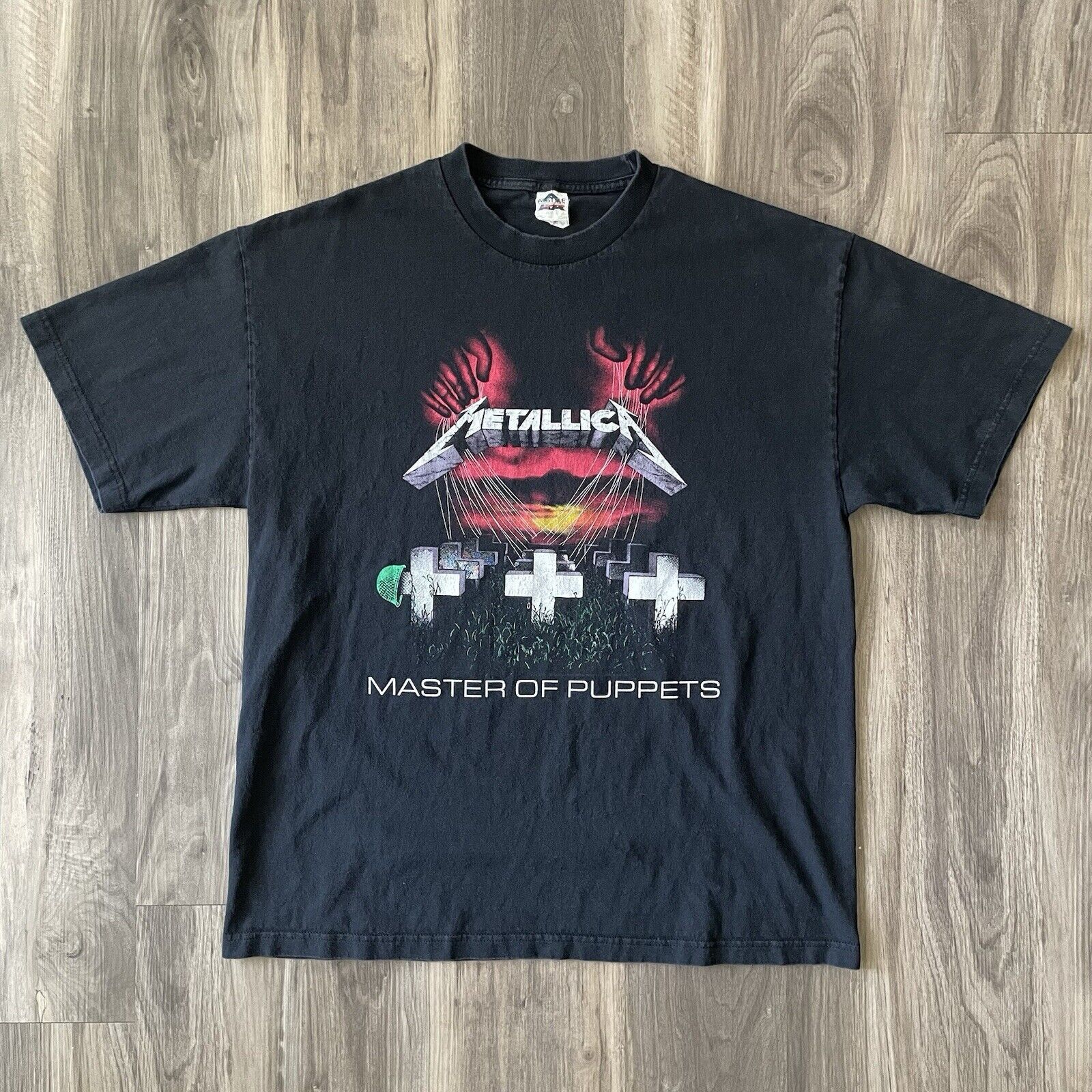 Band Tees × Vintage Vintage Metallica Master Of Puppets T-Shirt Size XL Rock Size US XL / EU 56 / 4 - 1 Thumbnail