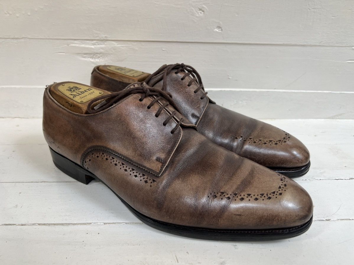 J.M. Weston Leather Derby Shoes in Brown, Men's (Size 8) — image 3 of 6