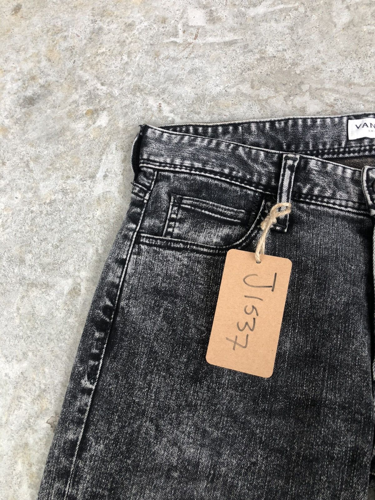 If Six Was Nine Japanese Vanquish Distressed Denim Skinny Jeans Size US 32 / EU 48 - 14 Thumbnail