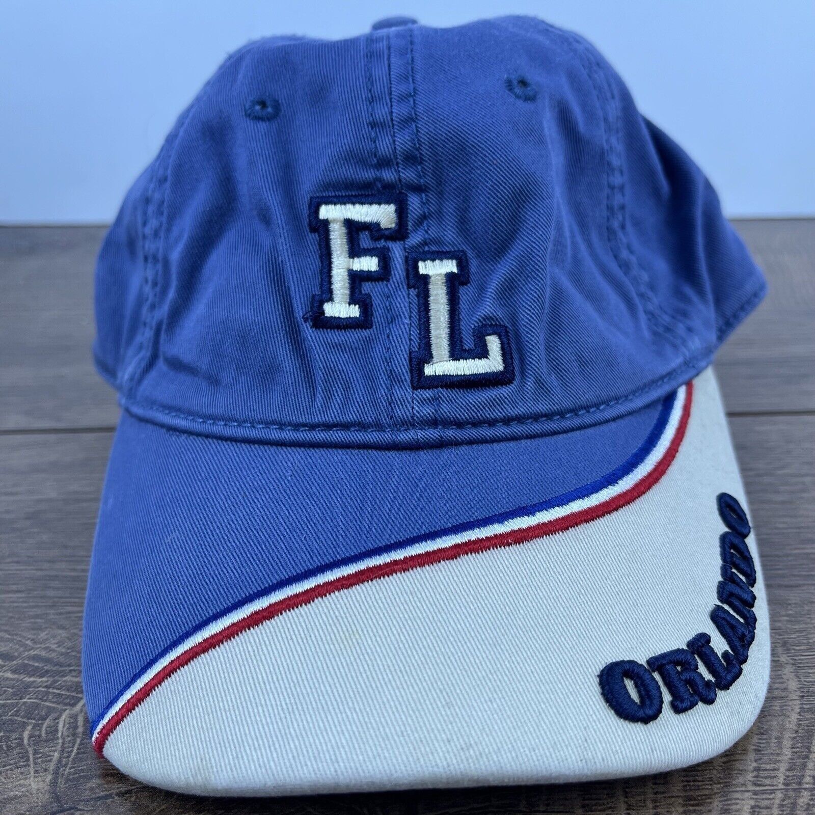 Other Orlando Florida Hat Orlando Hat Blue Adjustable Hat Blue Flo Size ONE SIZE - 1 Thumbnail