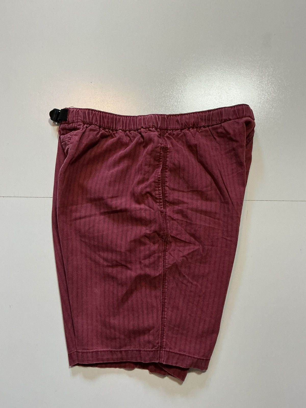 Vintage Vintage 90s Y2K Sostanza Apparel Striped Belted Shorts Size US 38 / EU 54 - 4 Thumbnail
