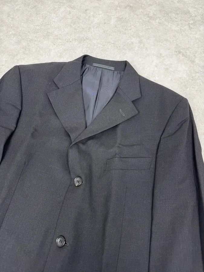 Gucci 2000s Gucci Black Classy Tailored Blazer & Pants Size 44R - 9 Thumbnail