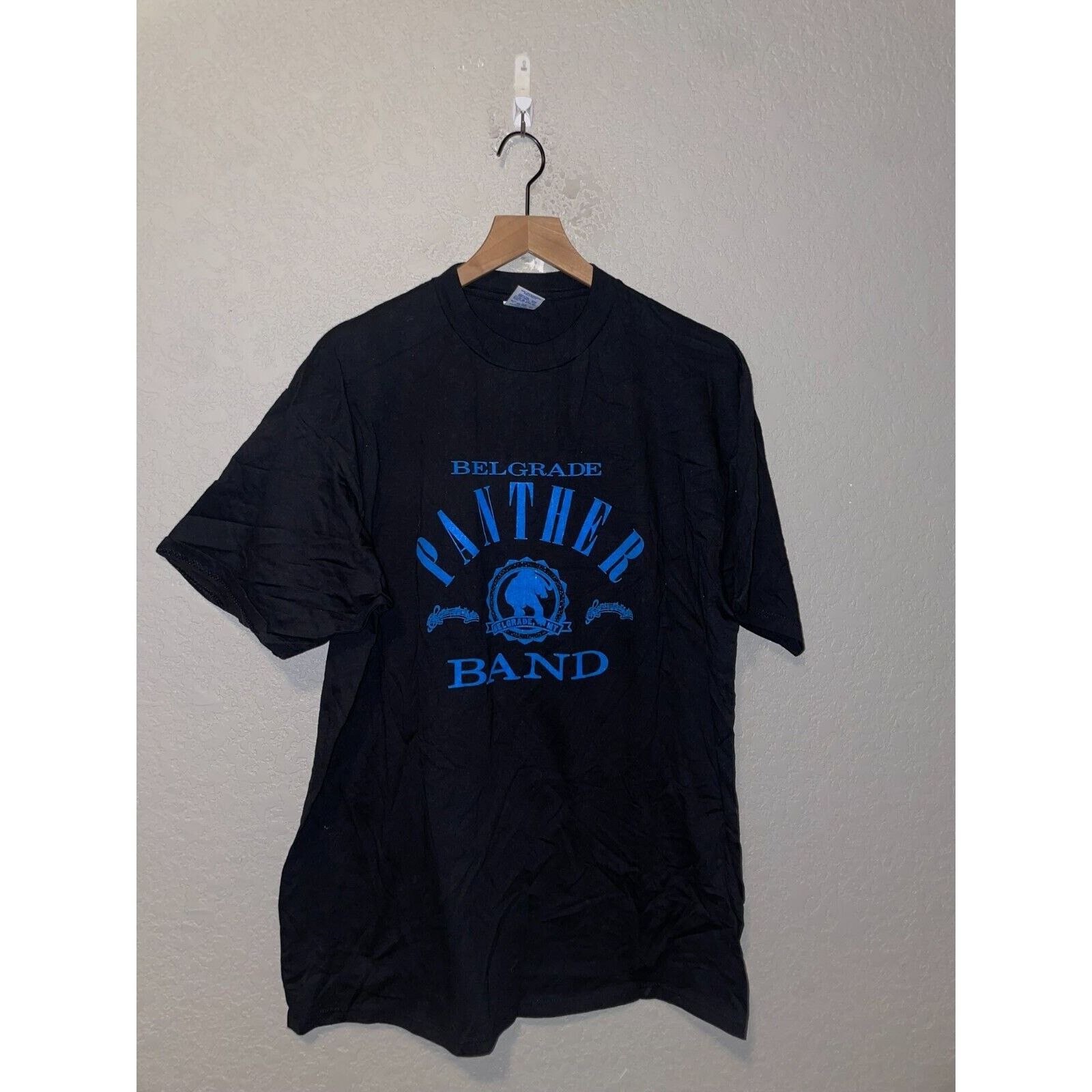 Jerzees Vintage Belgrade Panther Shirt Band Montana Tee VTG XL 90s Size US XL / EU 56 / 4 - 1 Thumbnail