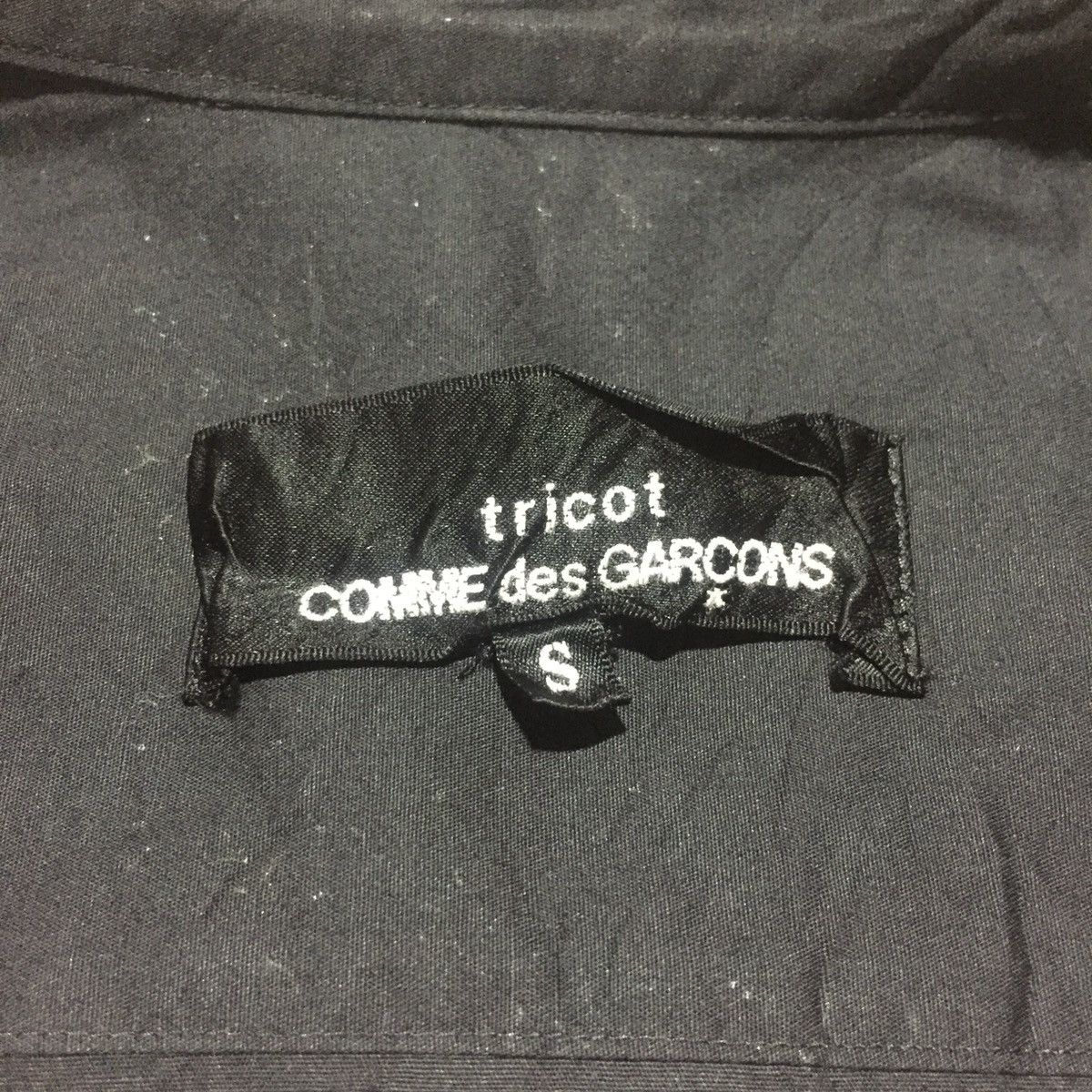 Tricot Comme des Garcons Tricot Comme des Garcons Basic Black Shirt Button Ups Size S / US 4 / IT 40 - 3 Thumbnail