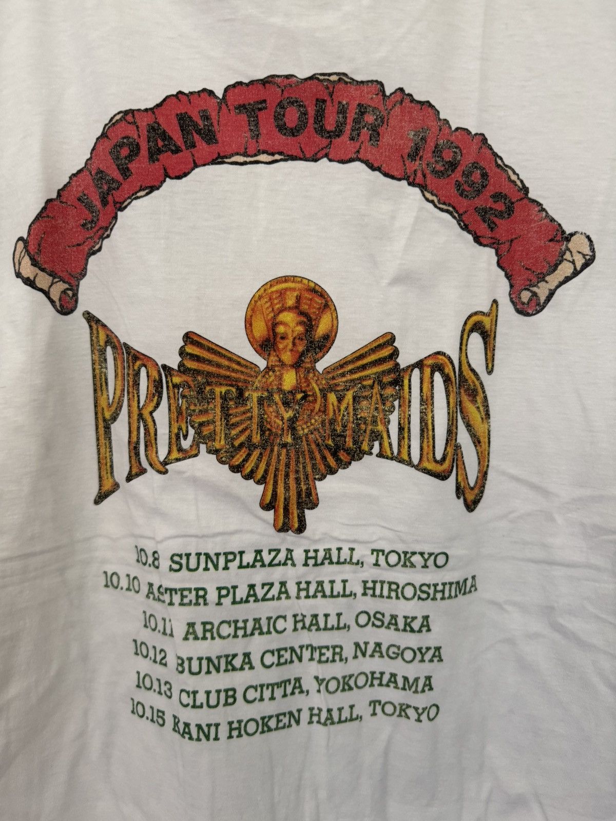 Band Tees × Vintage Vintage PRETTY MAIDS JAPAN TOUR 1992 PS01 Size US M / EU 48-50 / 2 - 5 Thumbnail