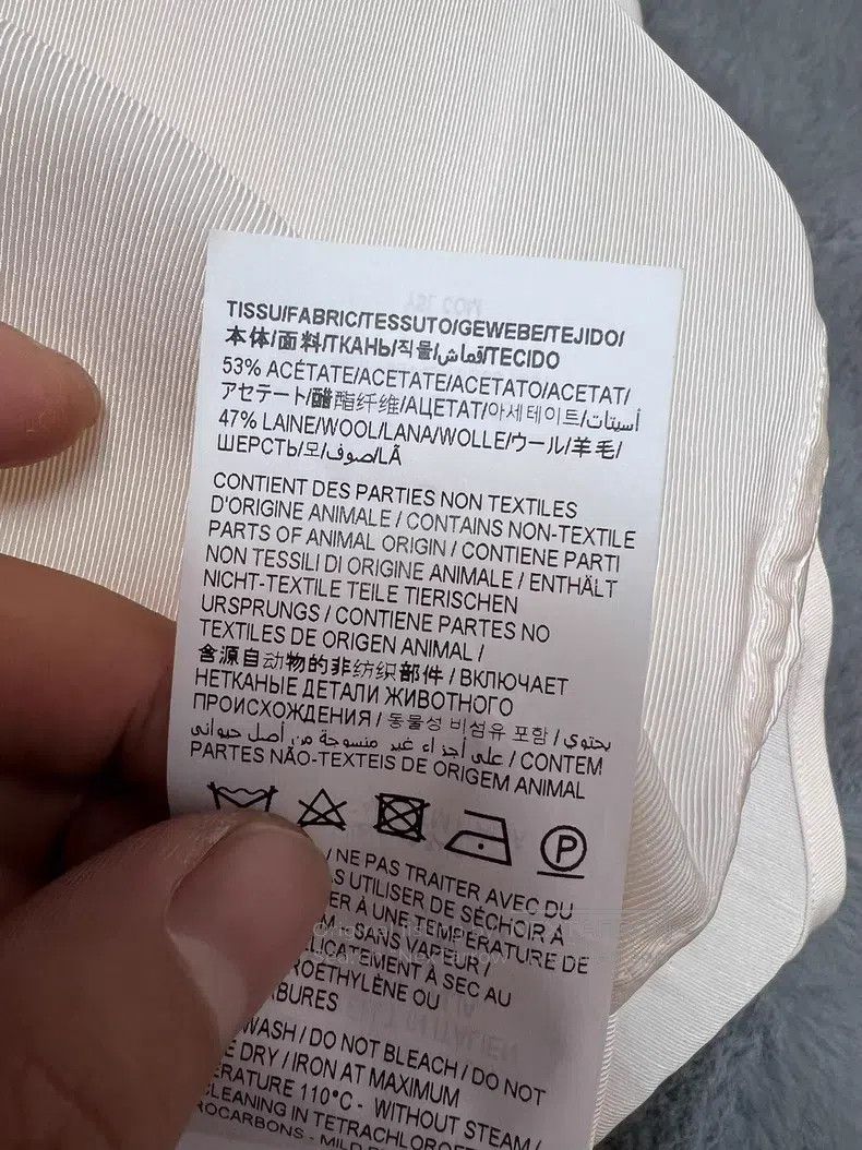 Saint Laurent Paris Saint Laurent Paris universal size Wool Blend Oversized Cha Size US S / EU 44-46 / 1 - 6 Thumbnail