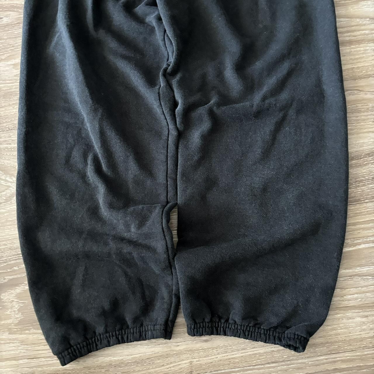 Japanese Brand Crazy Vintage Y2K/2000s Black Essential Sweatpants! Fits M Size US 32 / EU 48 - 5 Thumbnail