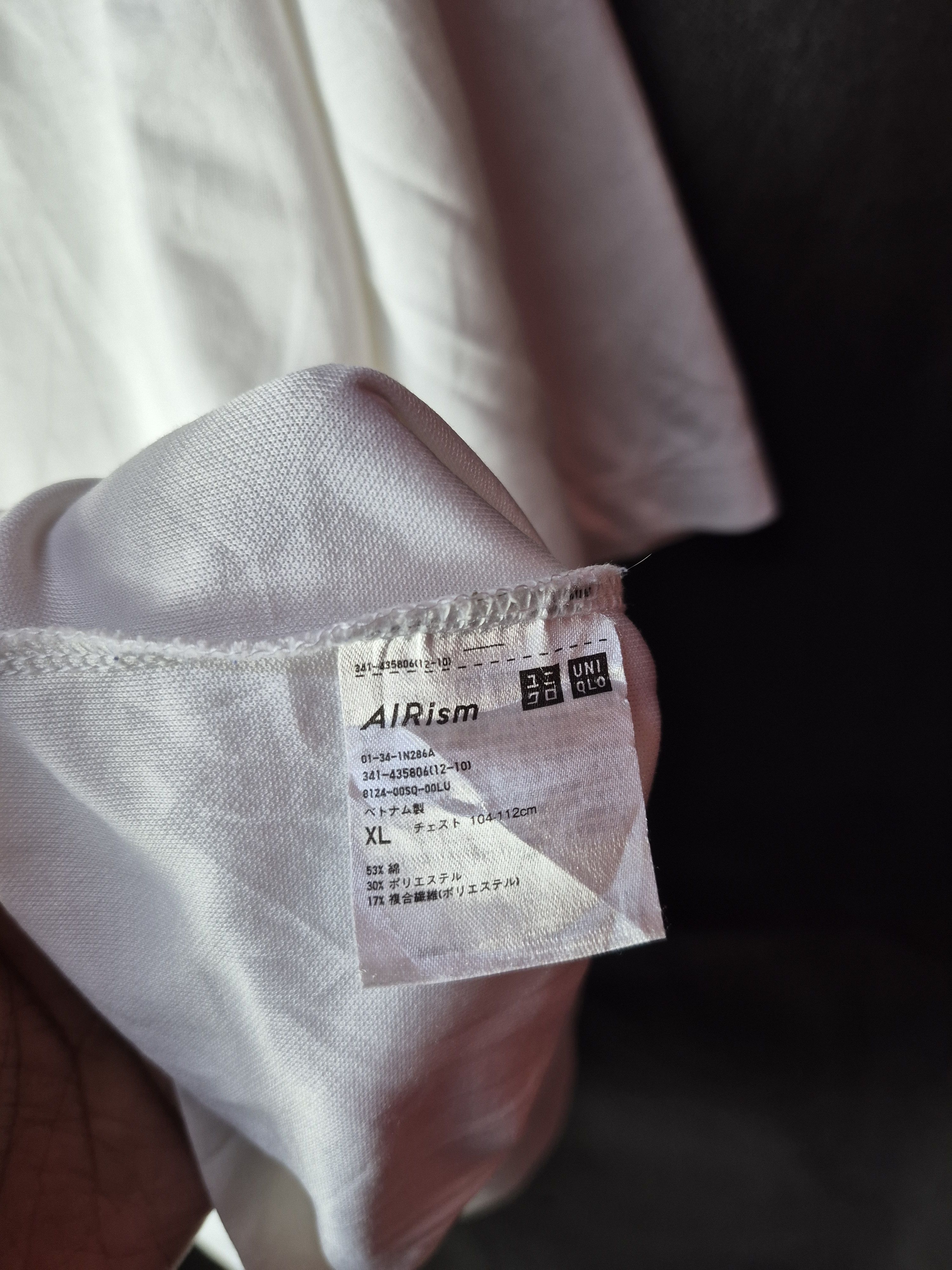 Japanese Brand 🔥 Uniqlo U Lemaire Airism Plain White Tees Size US XL / EU 56 / 4 - 5 Thumbnail