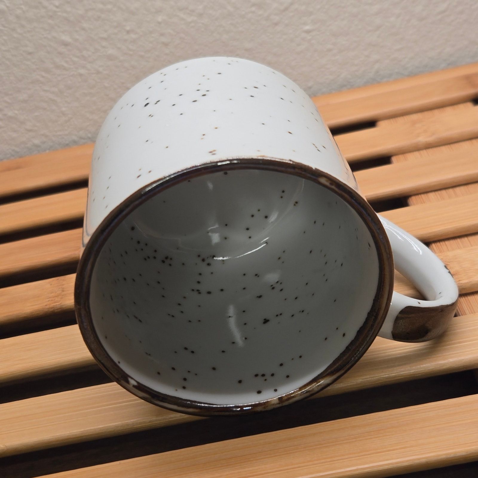 Vintage Vintage Japan Speckled Stoneware Wildflower Coffee Mug Size ONE SIZE - 14 Thumbnail
