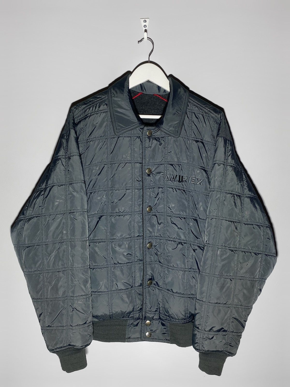 Avirex Vintage Avirex Bronx Reversible Varsity Jacket Wool Nylon Size US S / EU 44-46 / 1 - 3 Thumbnail