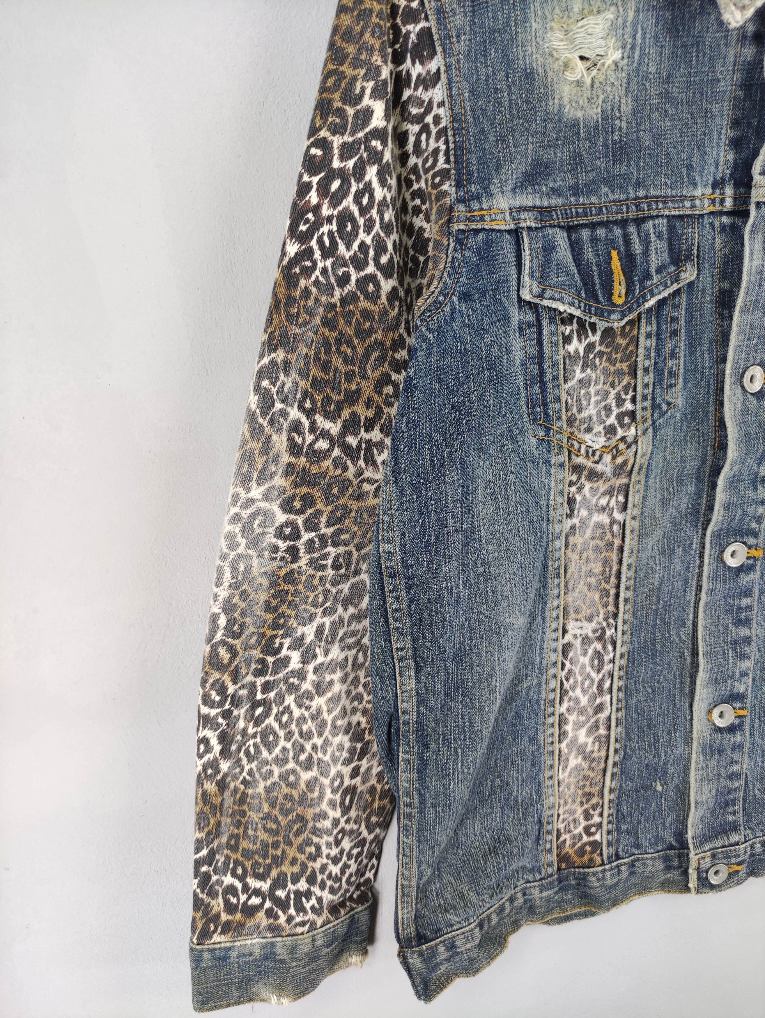 Denime Vintage Denim Jacket Cheetah Custom Made By Revel Size US M / EU 48-50 / 2 - 3 Thumbnail