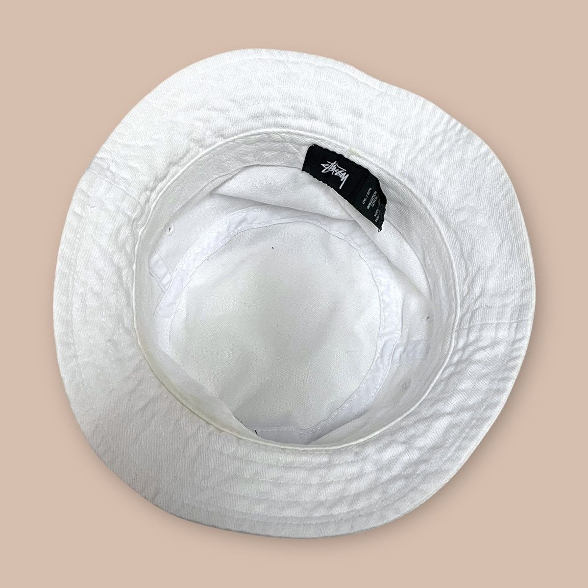 Stussy Stussy White Bucket Hat Size ONE SIZE - 7 Thumbnail