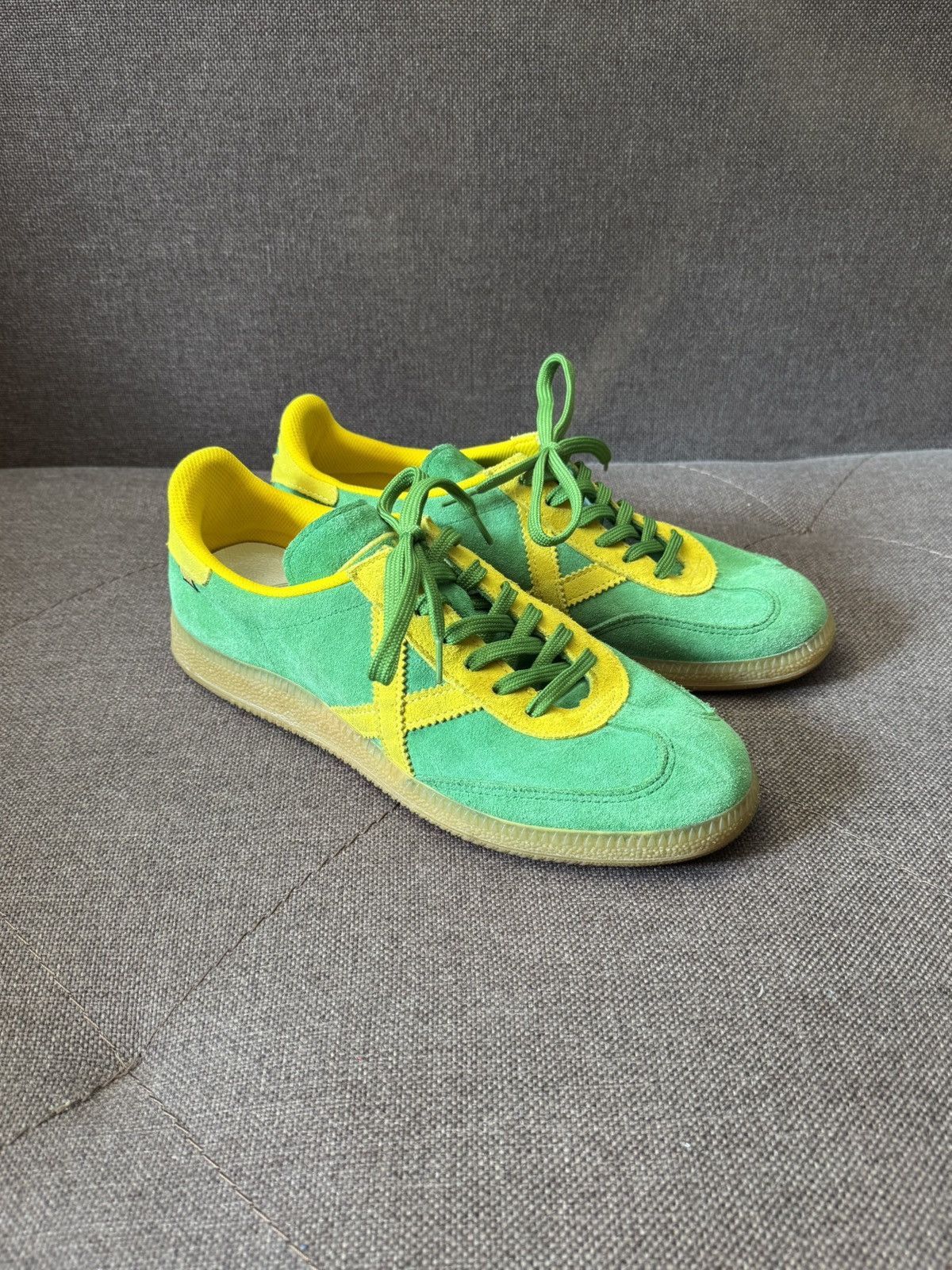 Penalty Munich From Barcelona y2k Brazil Suede Leather Low Sneakers Size US 8 / EU 41 - 6 Thumbnail