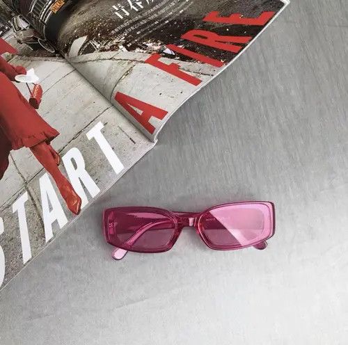 Vintage Vintage square frame sunglasses Size ONE SIZE - 3 Thumbnail