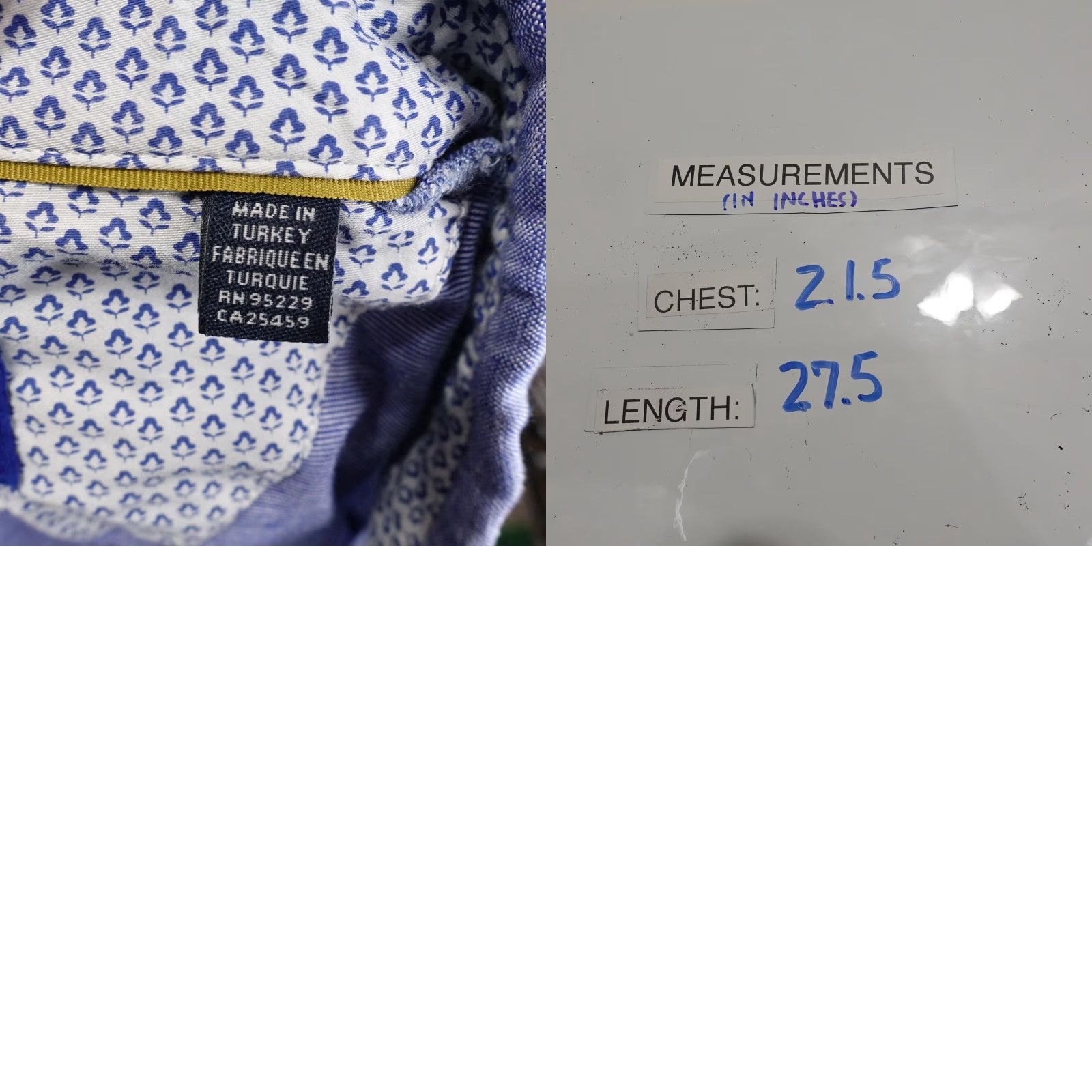 Ted Baker Ted Baker Polo Shirt Mens 2XL Blue Heather Contrast Collar Chest Pocket London Polo Shirt Mens 2XL Blue Heather Contrast Collar Chest Pocket London Size US XXL / EU 58 / 5 - 8 Thumbnail