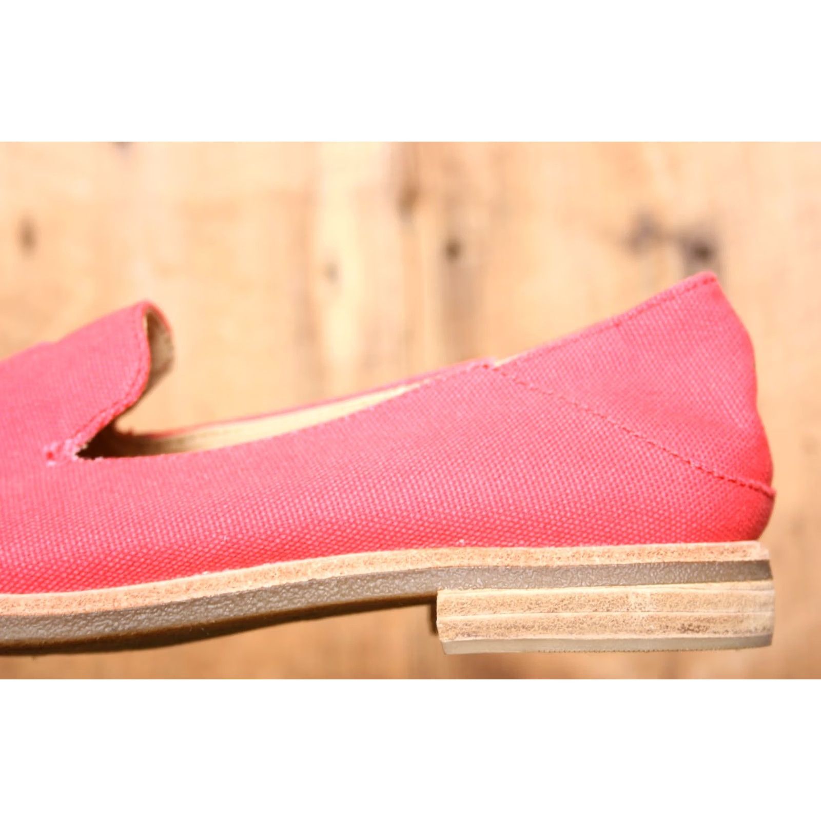 Sperry VINTAGE Sperry Seaport Levy Red Canvas Slip On Nautical Loafers Womens 9.5 Size 9.5 Slip On Navy? Size US 10 / IT 40 - 7 Thumbnail