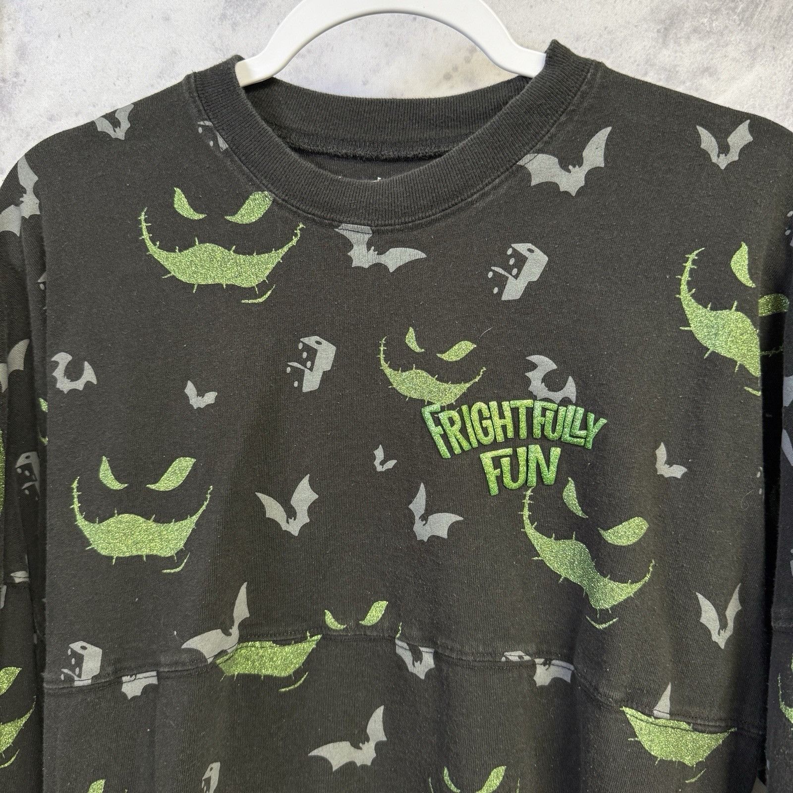 Disney Oogie Boogie Disney Spirit Jersey Men’s M 22.5x26.5 Black Pu Size US M / EU 48-50 / 2 - 3 Thumbnail