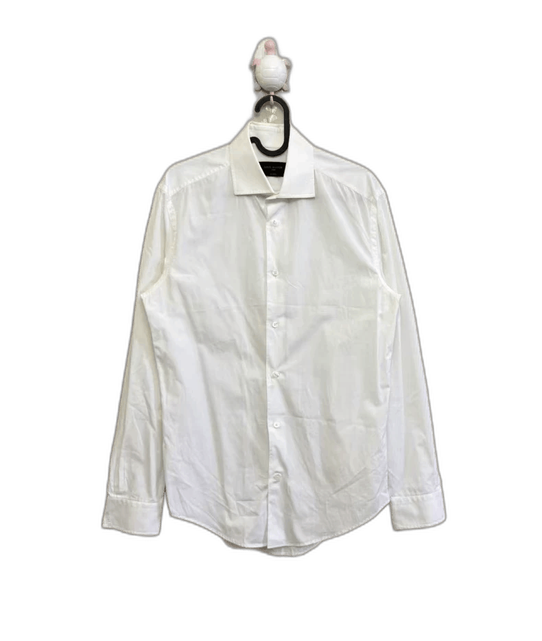 Louis Vuitton Louis Vuitton White Basic Long Sleeve Shirt Size US M / EU 48-50 / 2 - 1 Thumbnail