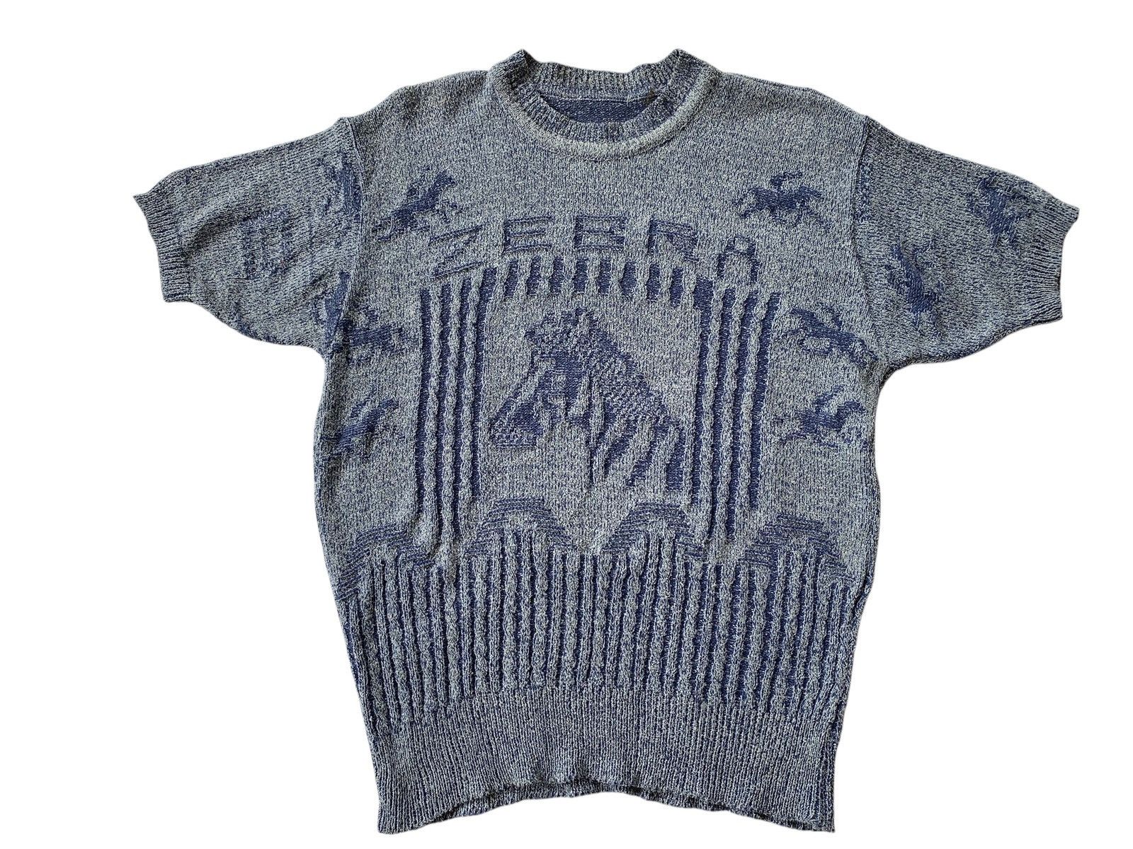 Japanese Brand × Vintage Vtg Zeera Knitwear Size US S / EU 44-46 / 1 - 1 Thumbnail