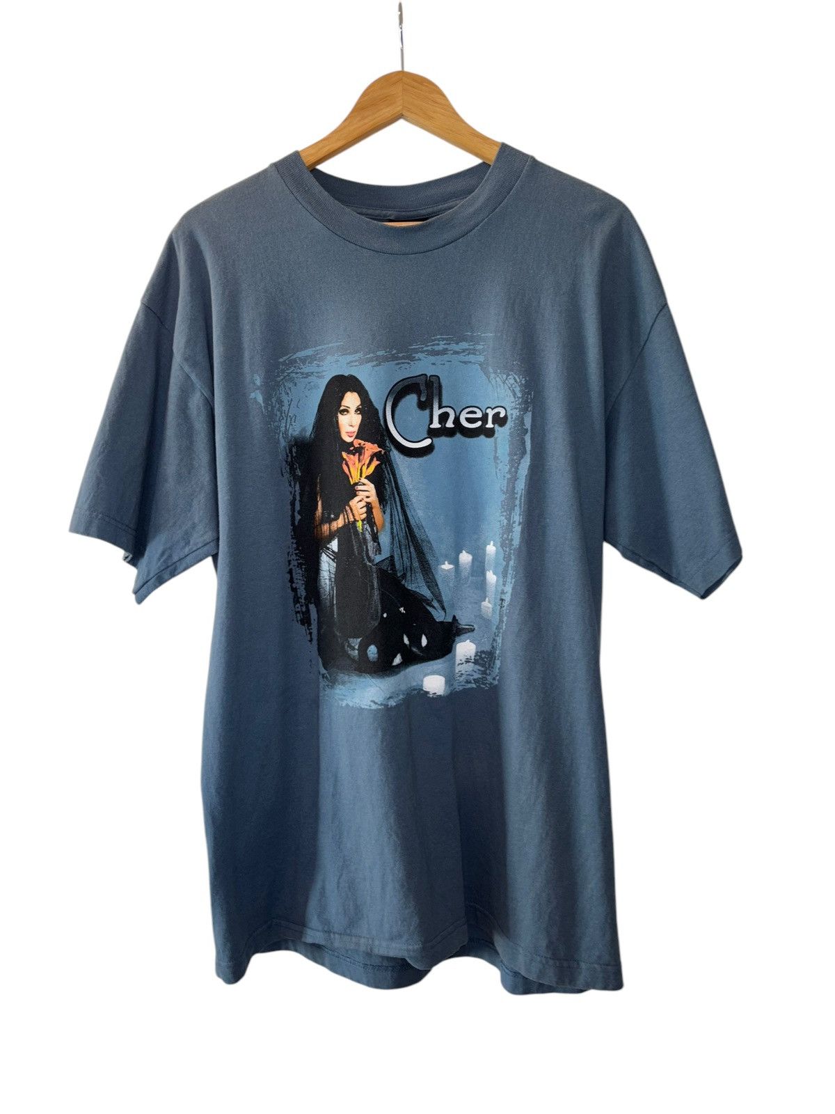 Band Tees × Giant × Vintage Vintage 1999 Cher “Do You Believe” Tour Promo Tee Size US XL / EU 56 / 4 - 2 Thumbnail