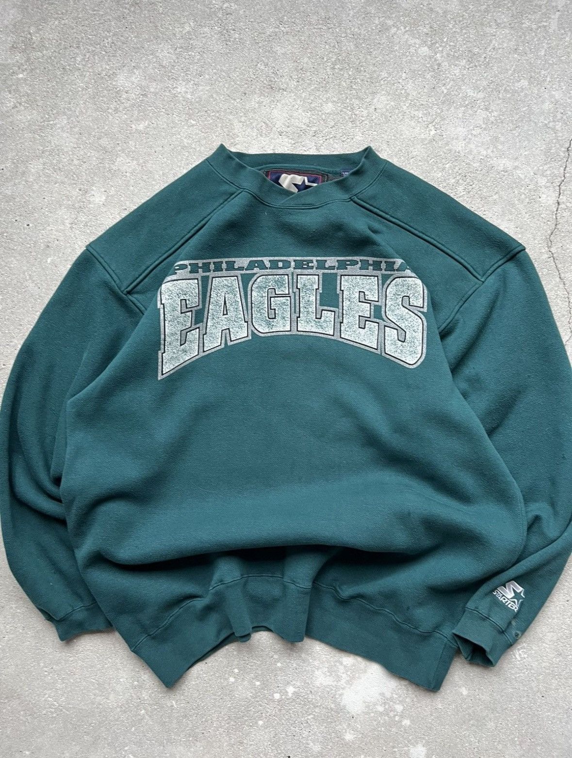 Starter Vintage 90s Starter The Eagles Sweatshirt Size US L / EU 52-54 / 3 - 2 Thumbnail