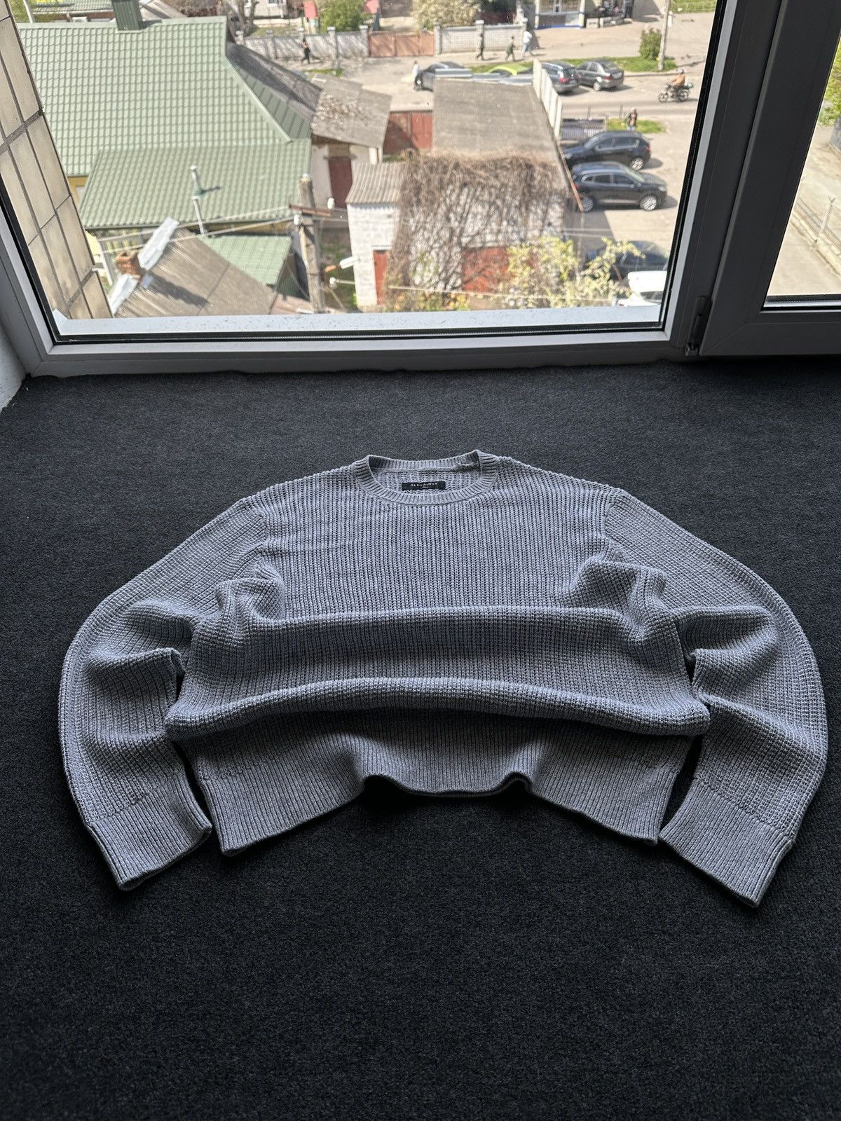 Allsaints ALLSAINTS 🚨 RARE SWEATER GRAY MEN LUXURY CREW NECK Size US L / EU 52-54 / 3 - 2 Thumbnail