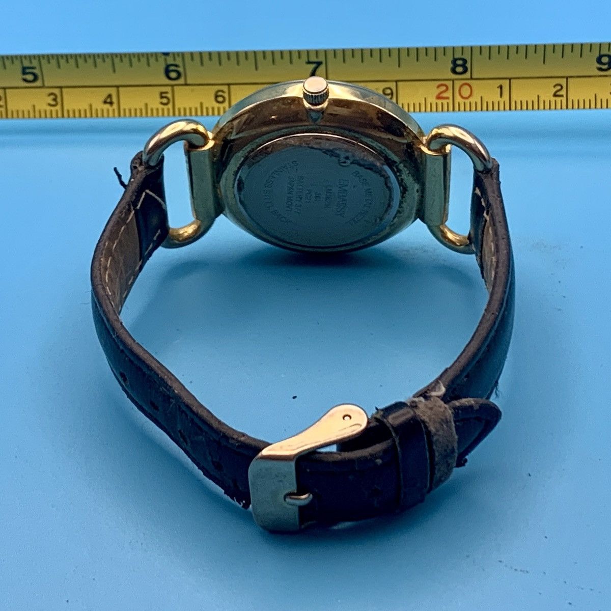 Other EMBASSY By GRUEN EM3625L Women’s Wristwatch Works New Batt Size ONE SIZE - 14 Thumbnail