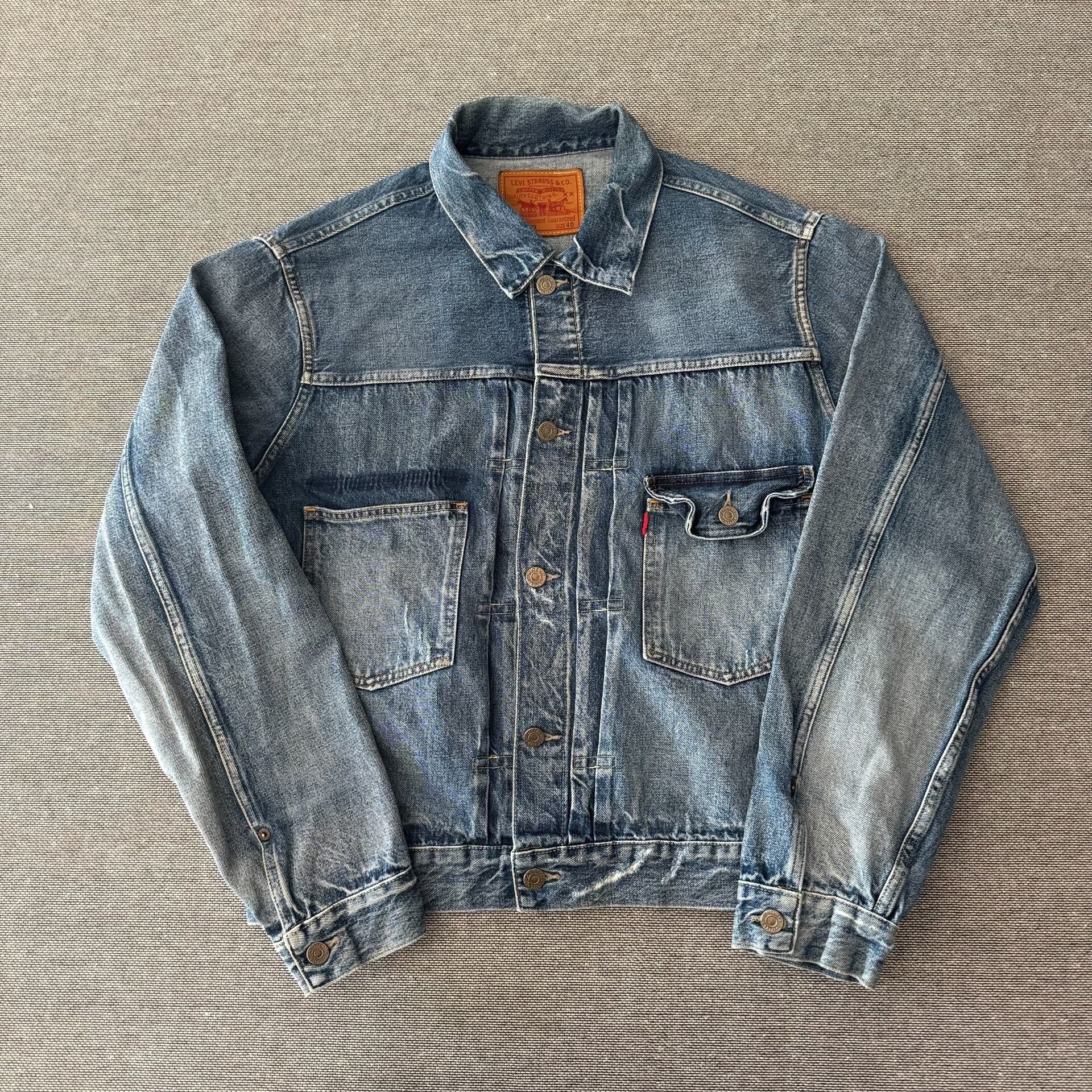 Levi's Vintage Clothing Levis LVC 507XX Type II Black Overdyed
