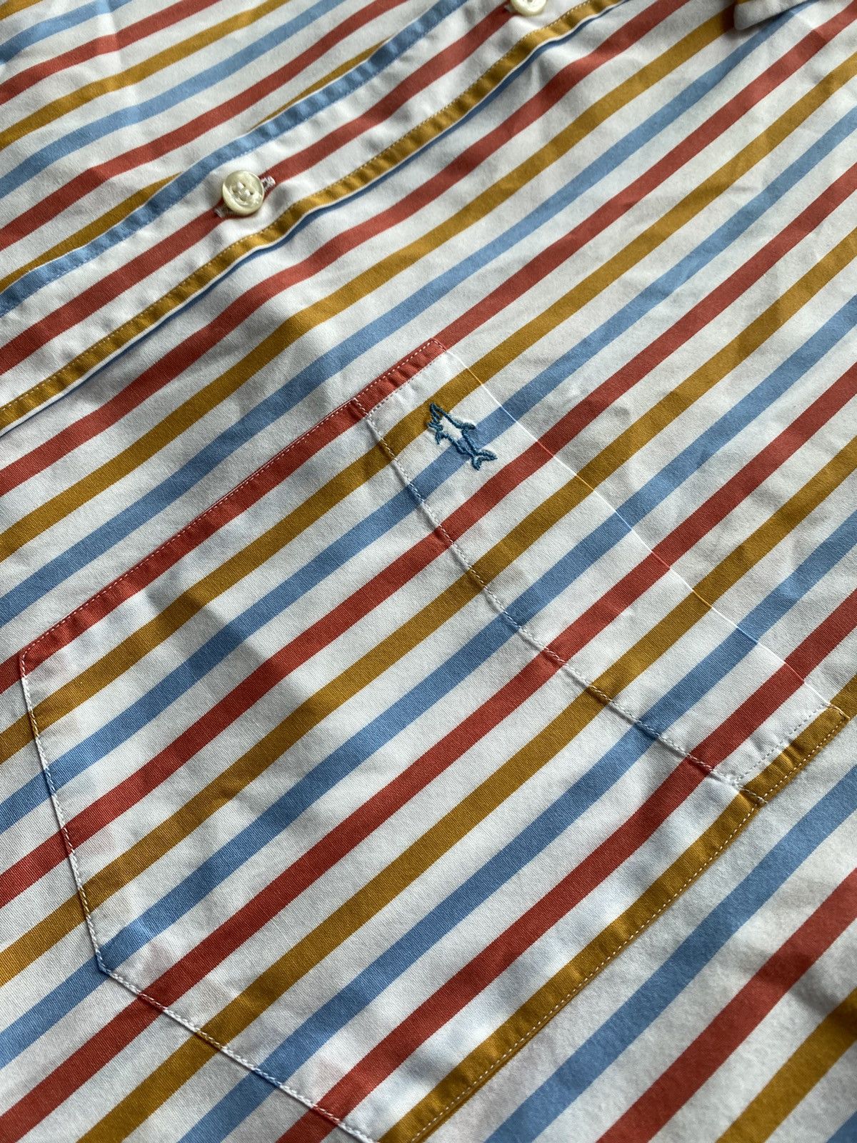 Paul & Shark Paul & Shark Vintage Yachting Royal Club Shirt Button Up Size US XL / EU 56 / 4 - 5 Thumbnail